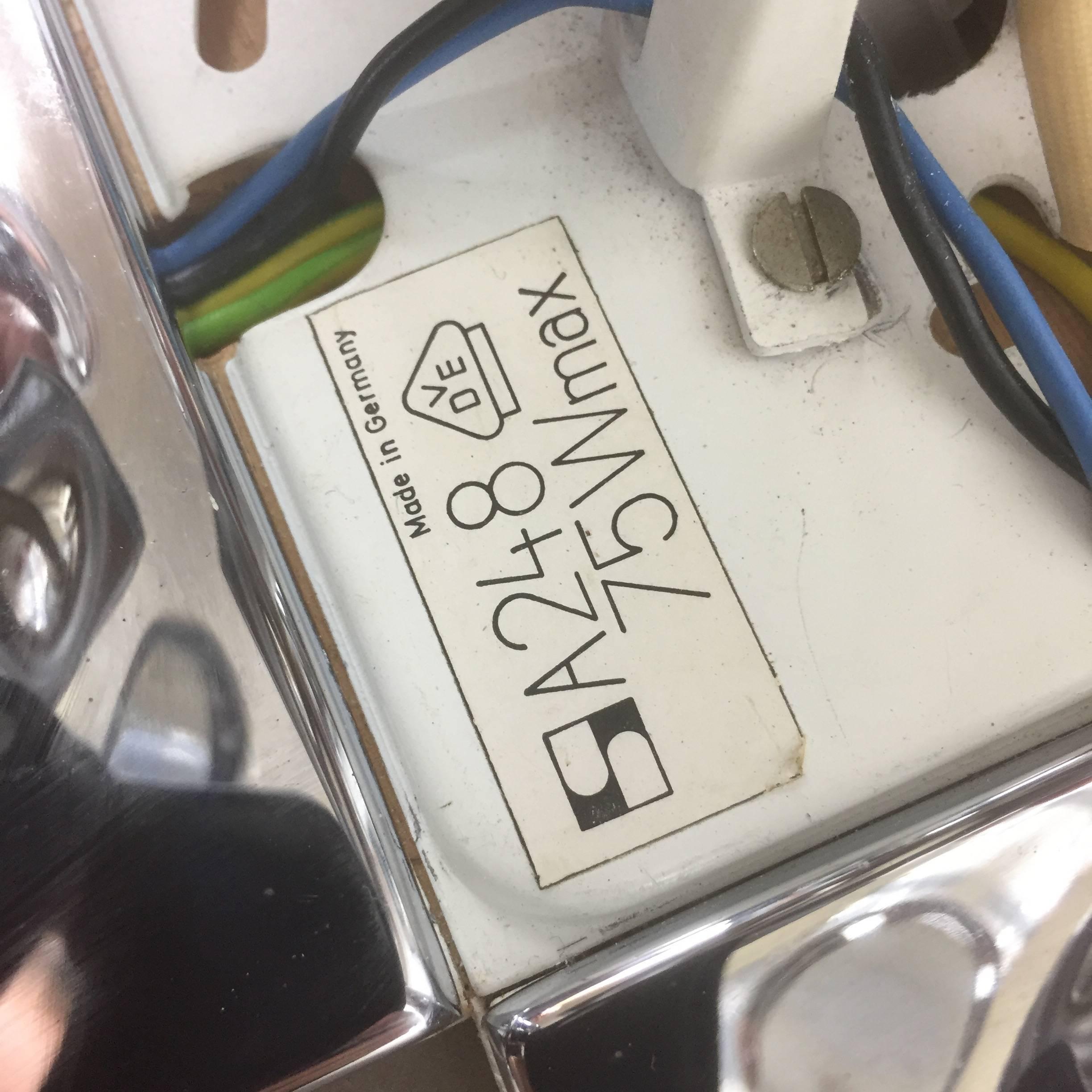 Apliques de techo originales de los años 70 diseñados por Rolf Krüger, Alemania en venta 2