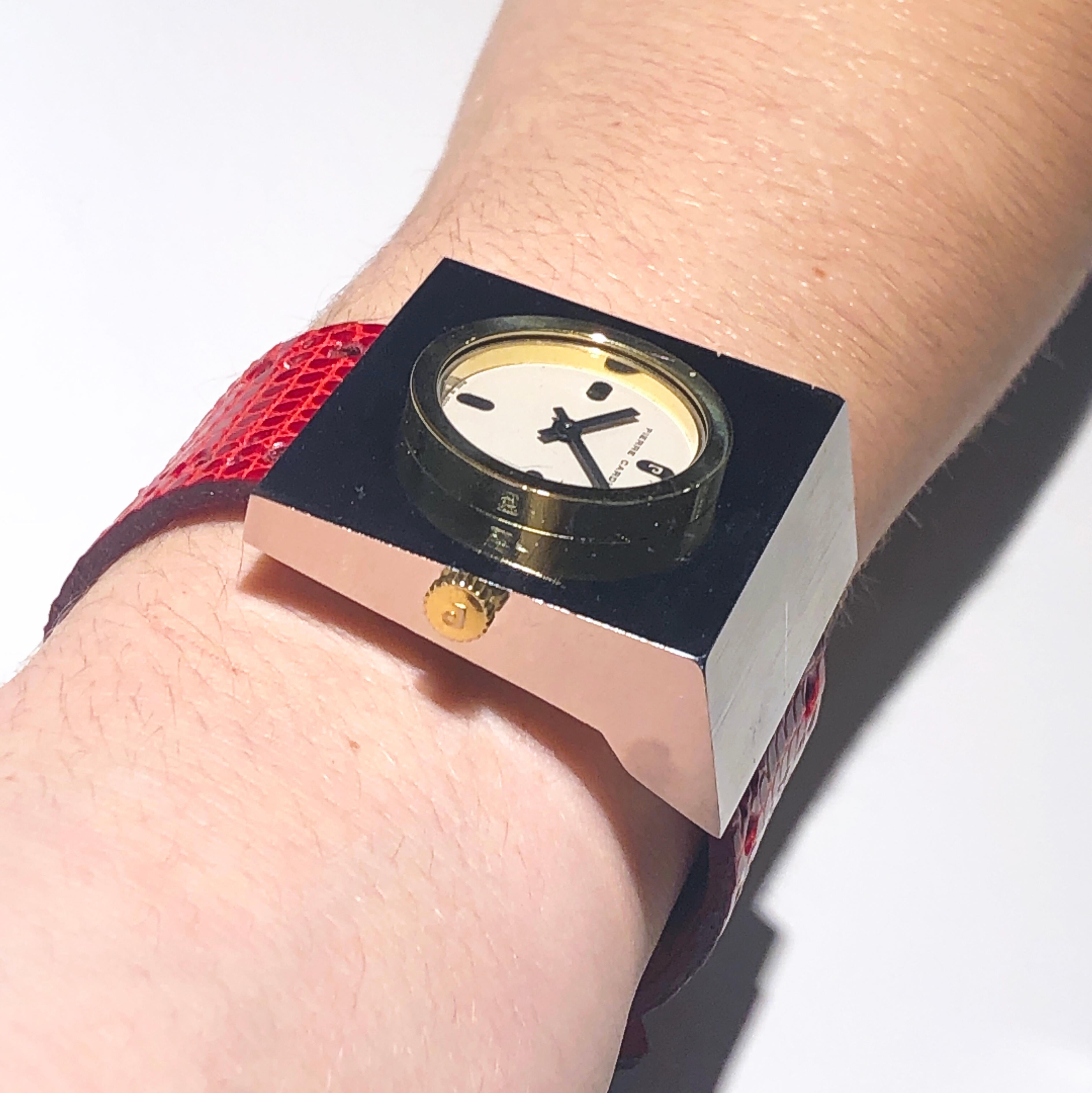 Handaufzugsuhr von Espace Jaeger-LeCoultre für Pierre Cardin, 1971 6