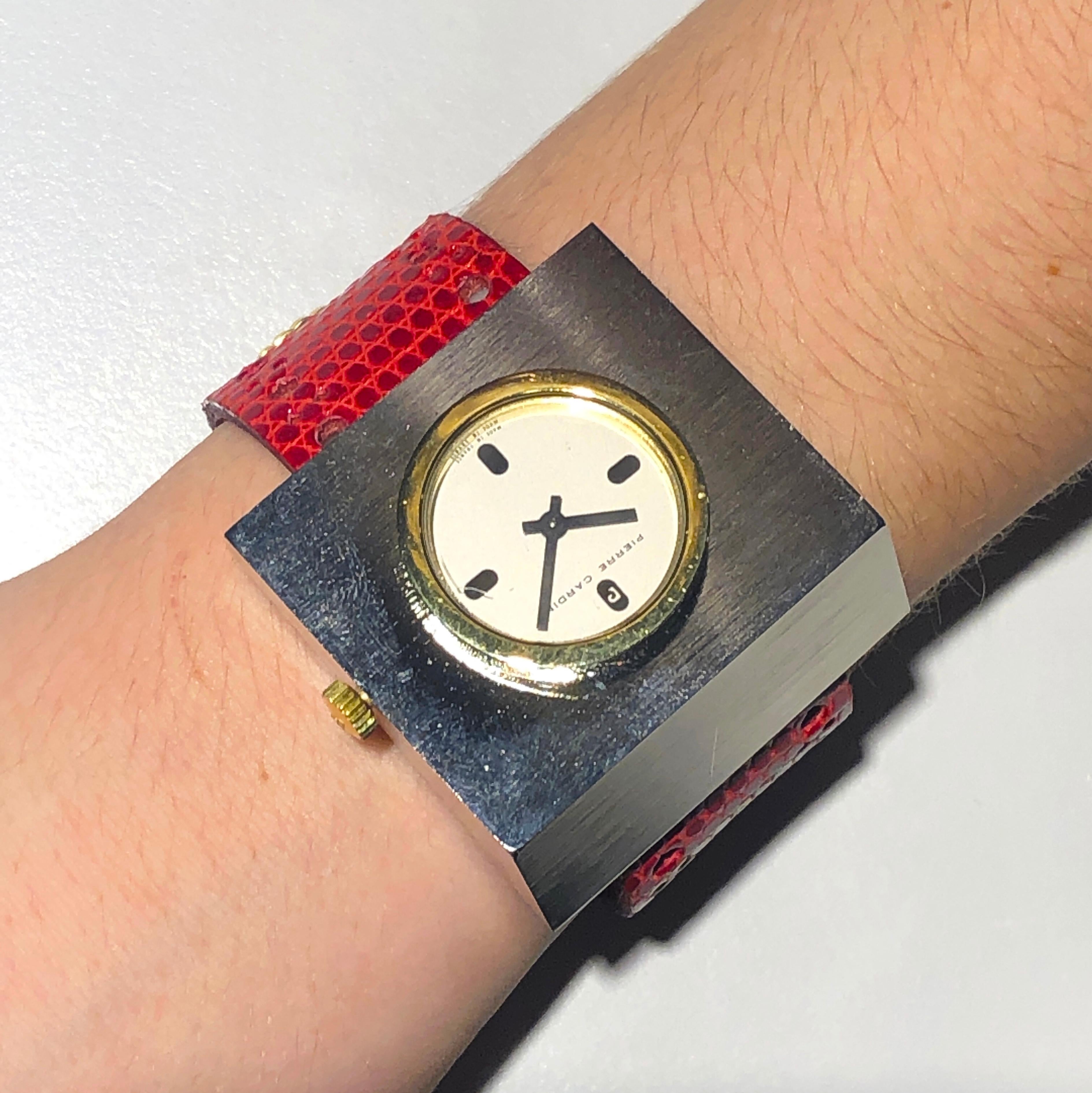 Handaufzugsuhr von Espace Jaeger-LeCoultre für Pierre Cardin, 1971 9