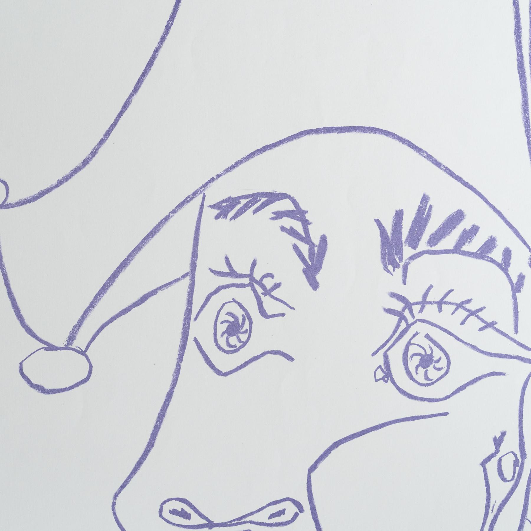 Late 20th Century Original 1971 Limited Edition Exhibition Poster by Pablo Picasso For Sale