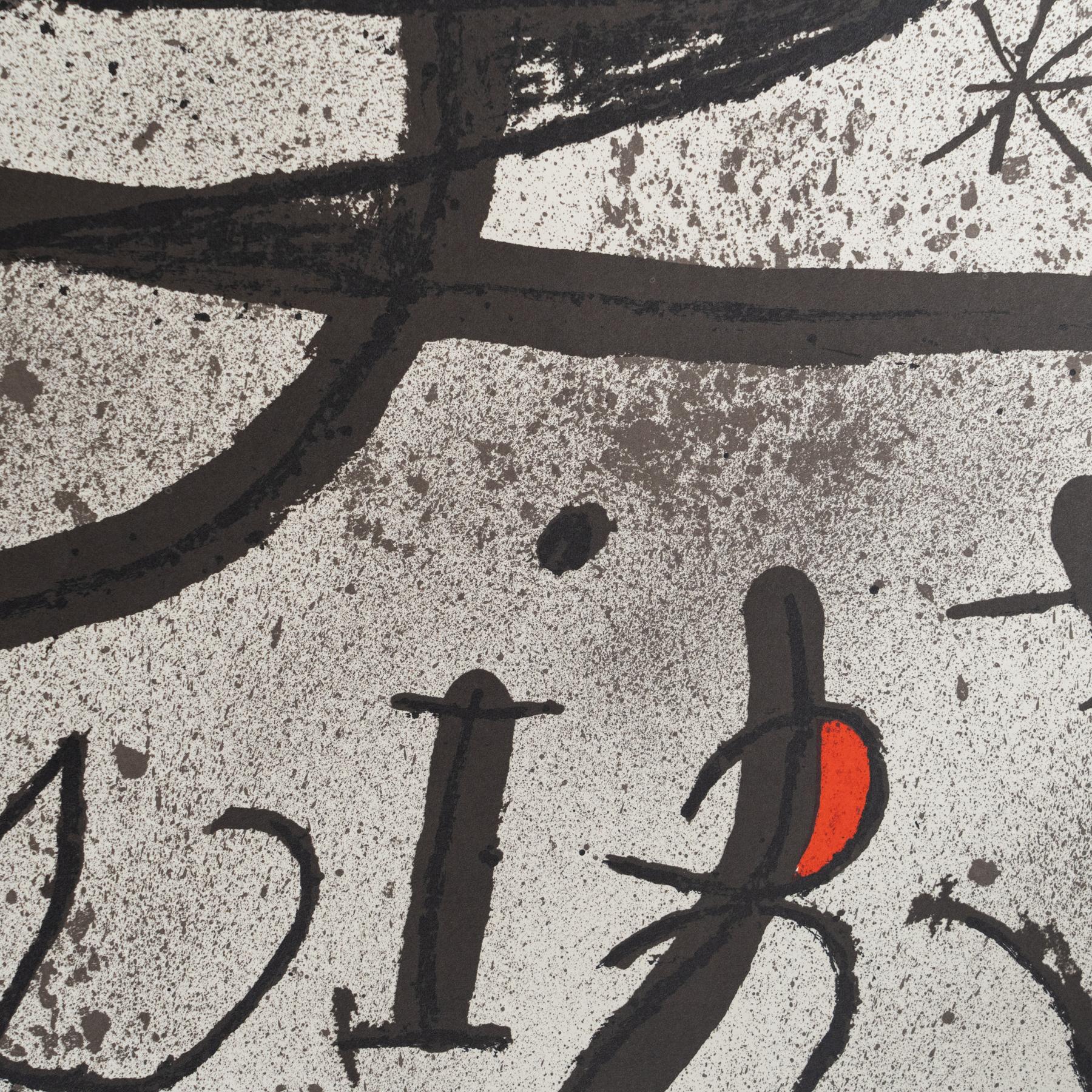 Original 1972 Exhibition Poster by Joan Miró – 