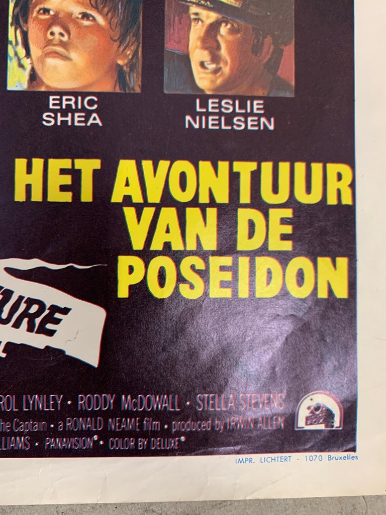 Late 20th Century Original 1972 Movie Poster 