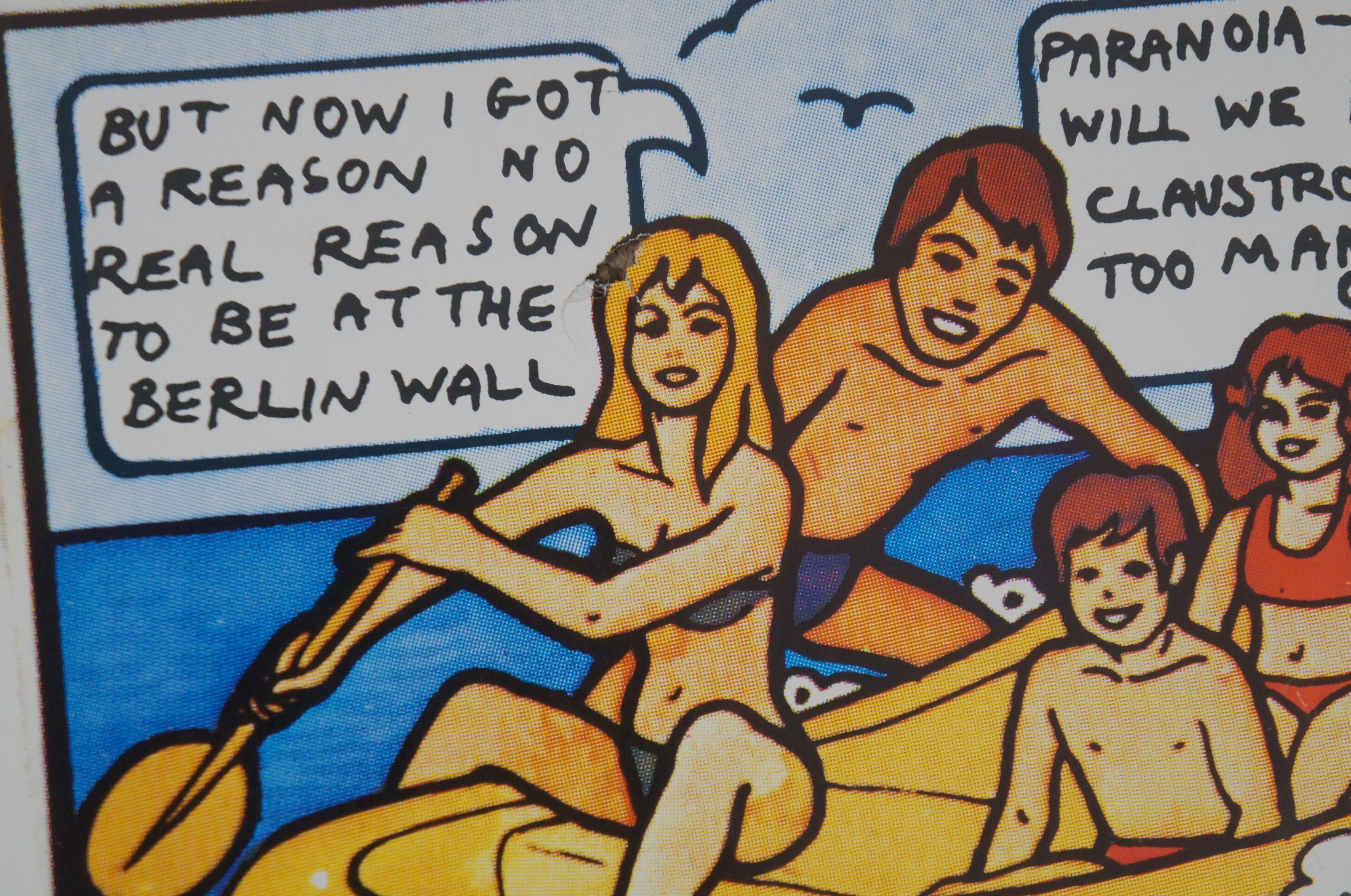 Original 1977 Holidays in the Sun Sex Pistols Promo Poster 2
