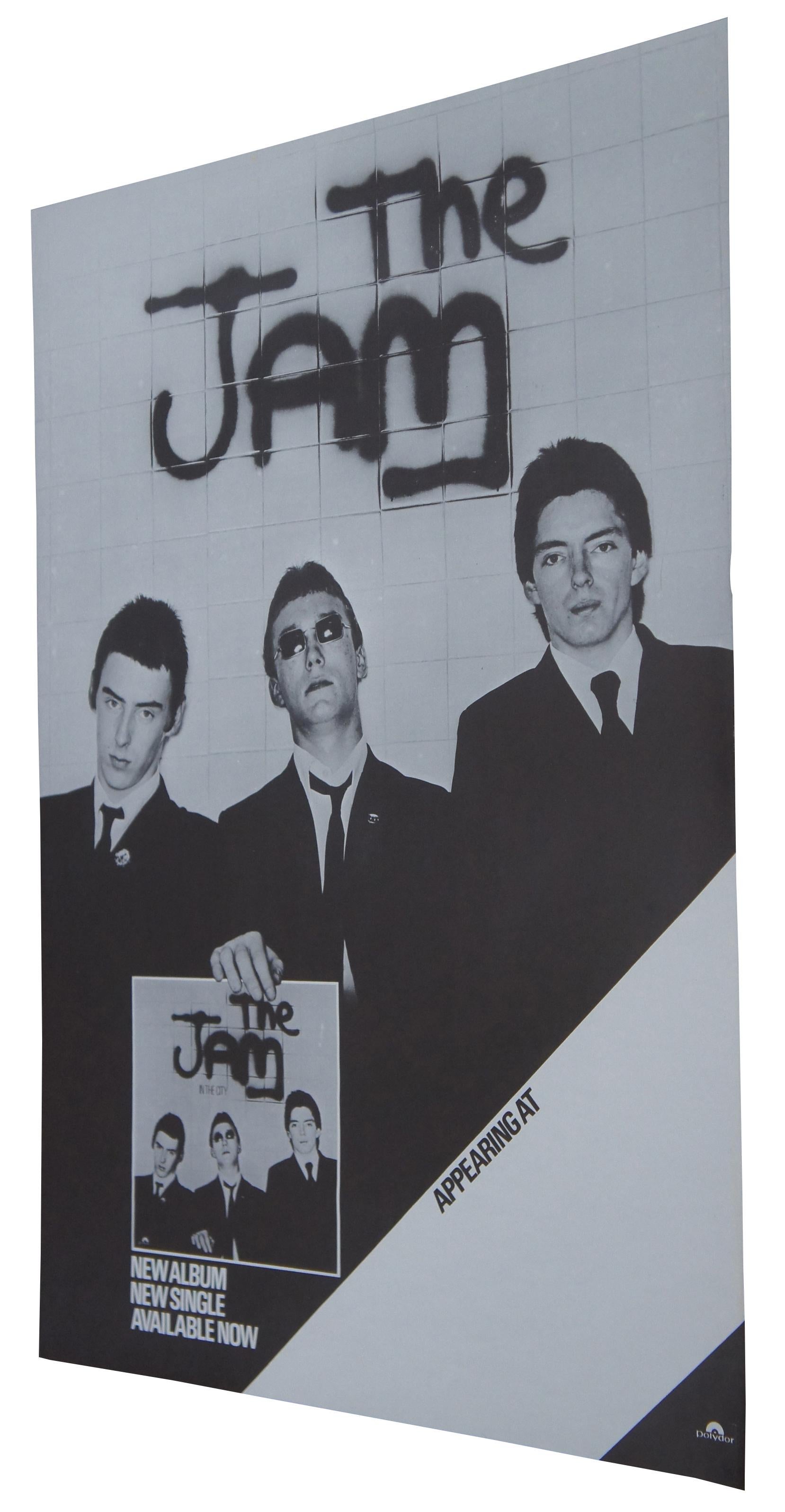 2 available - In the City is the debut studio album by British mod revival band The Jam. Released in May 1977 by Polydor Records, the album reached No. 20 on the UK Albums Chart. The album features the band's debut single and title track 