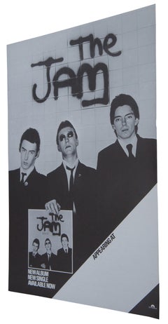 Original 1977 The Jam in the City Poster Punk New Wave Mod