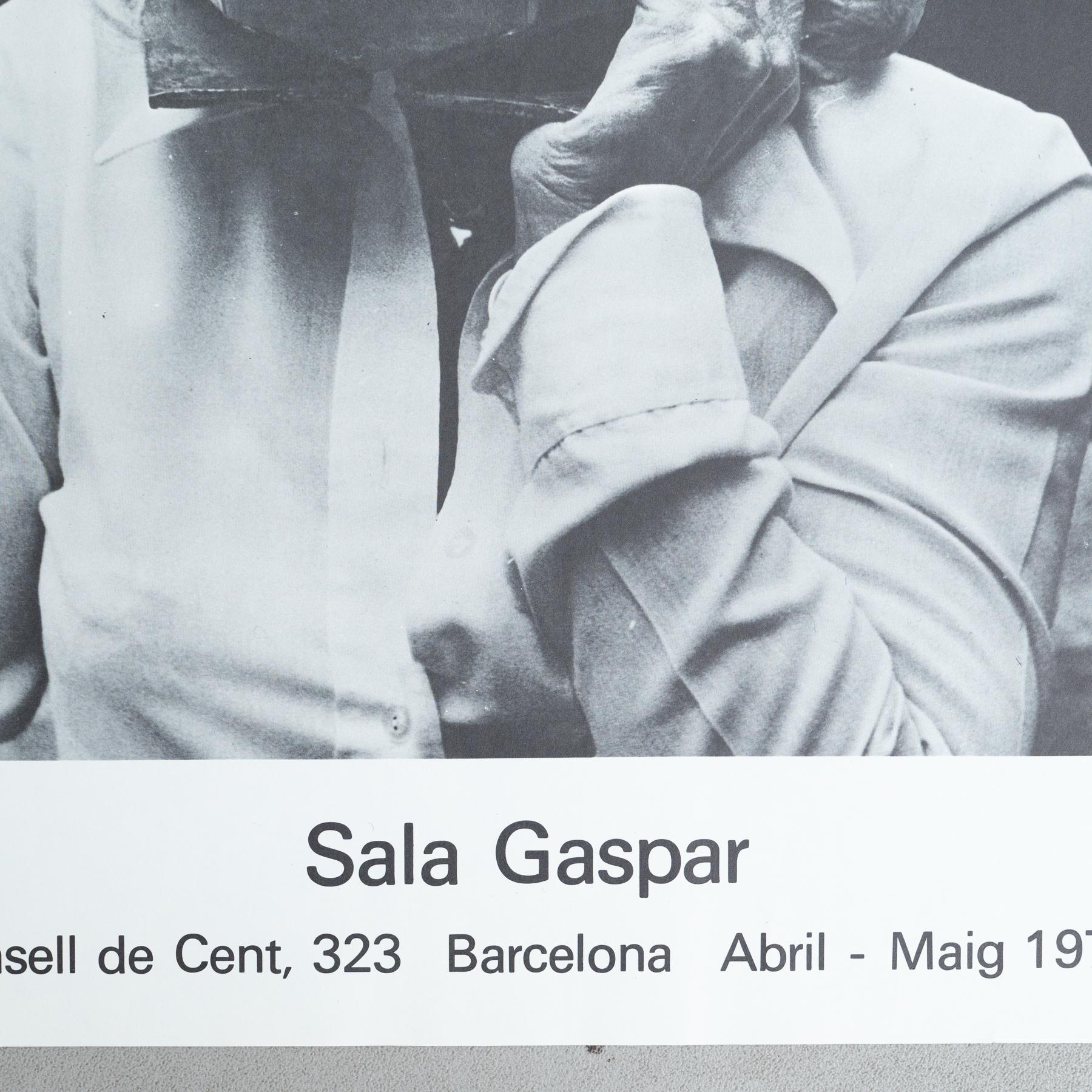 Original-Ausstellungsplakat von 1979 von María Simón (Spanisch) im Angebot