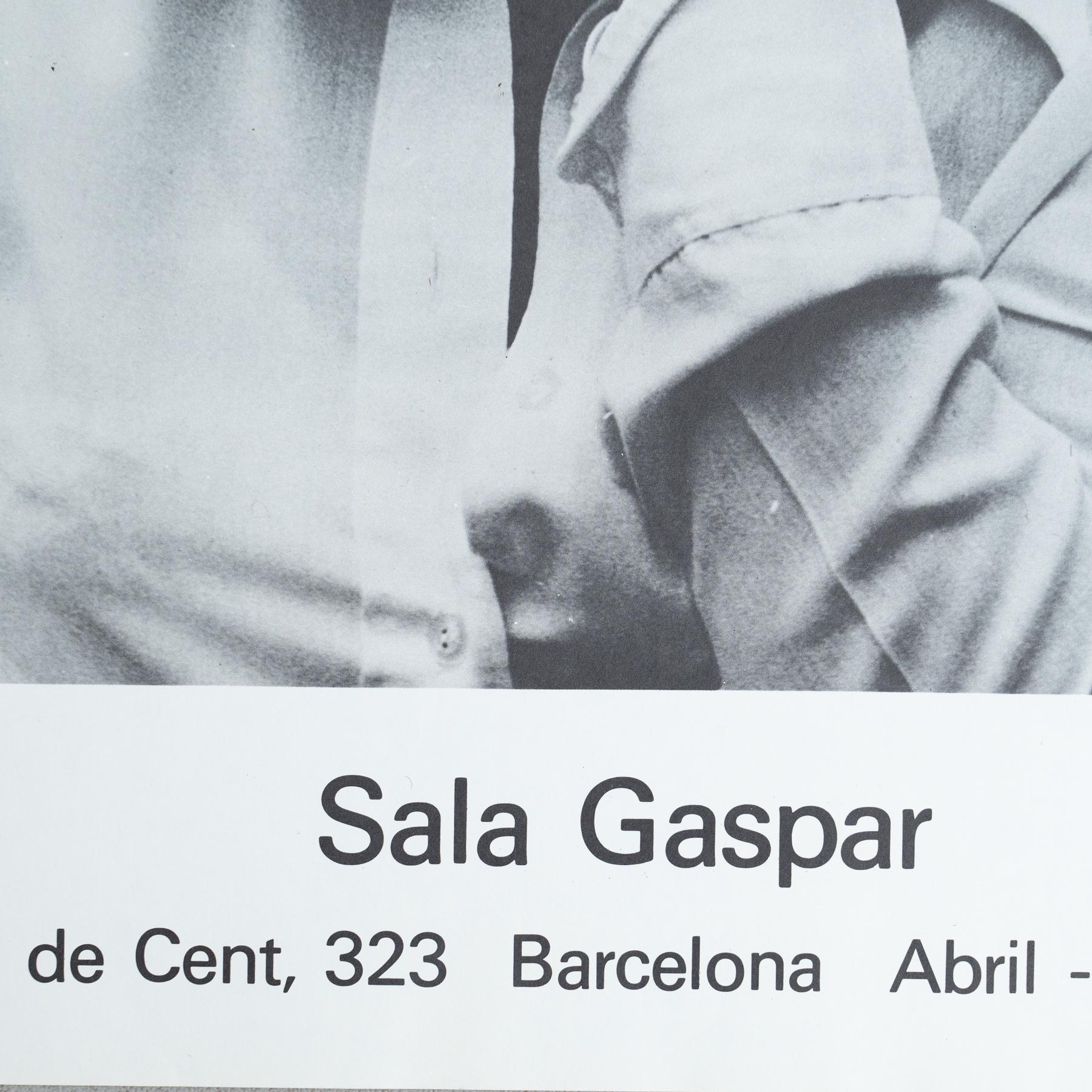 Original 1979 Exhibition Poster by María Simón In Good Condition For Sale In Barcelona, ES