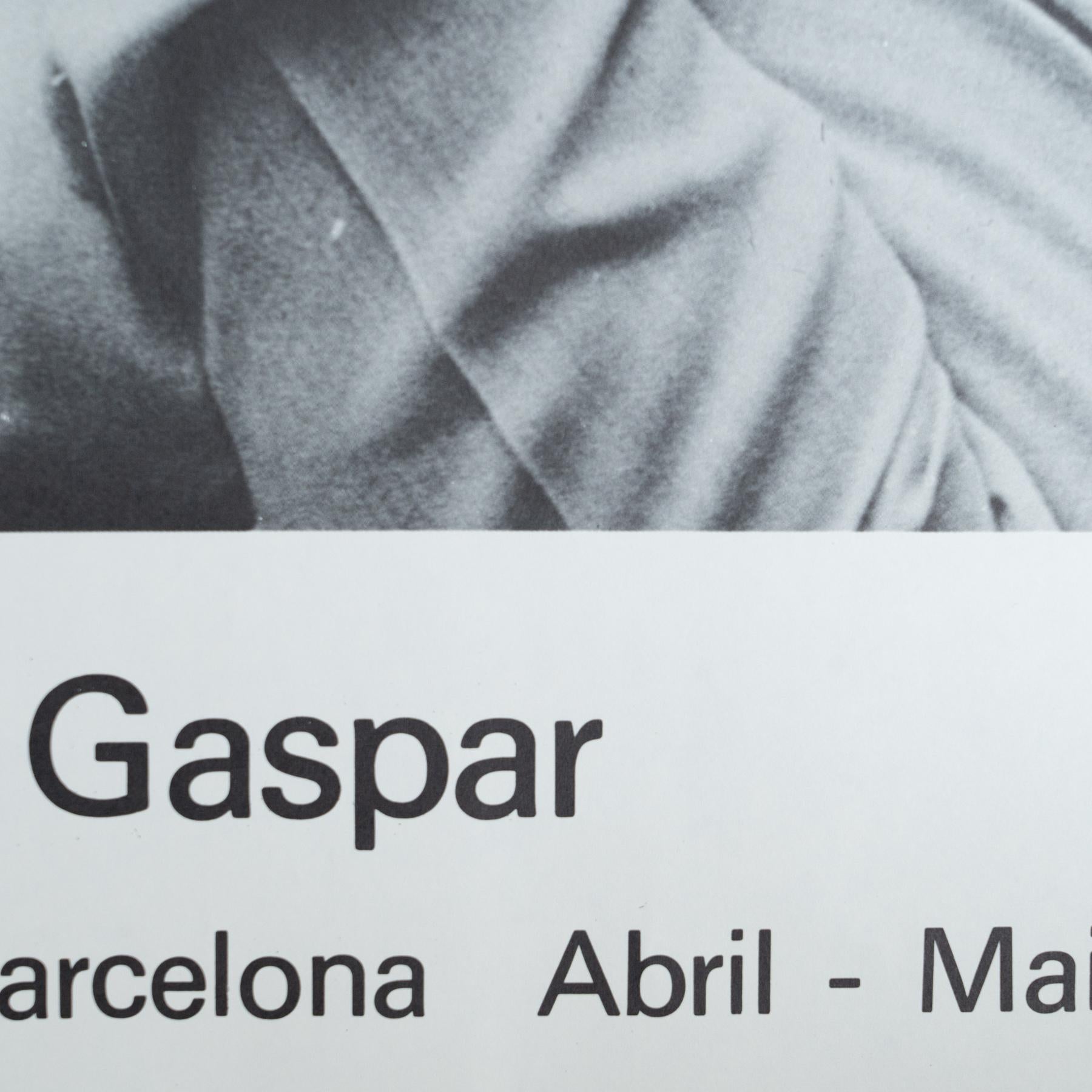 Late 20th Century Original 1979 Exhibition Poster by María Simón For Sale