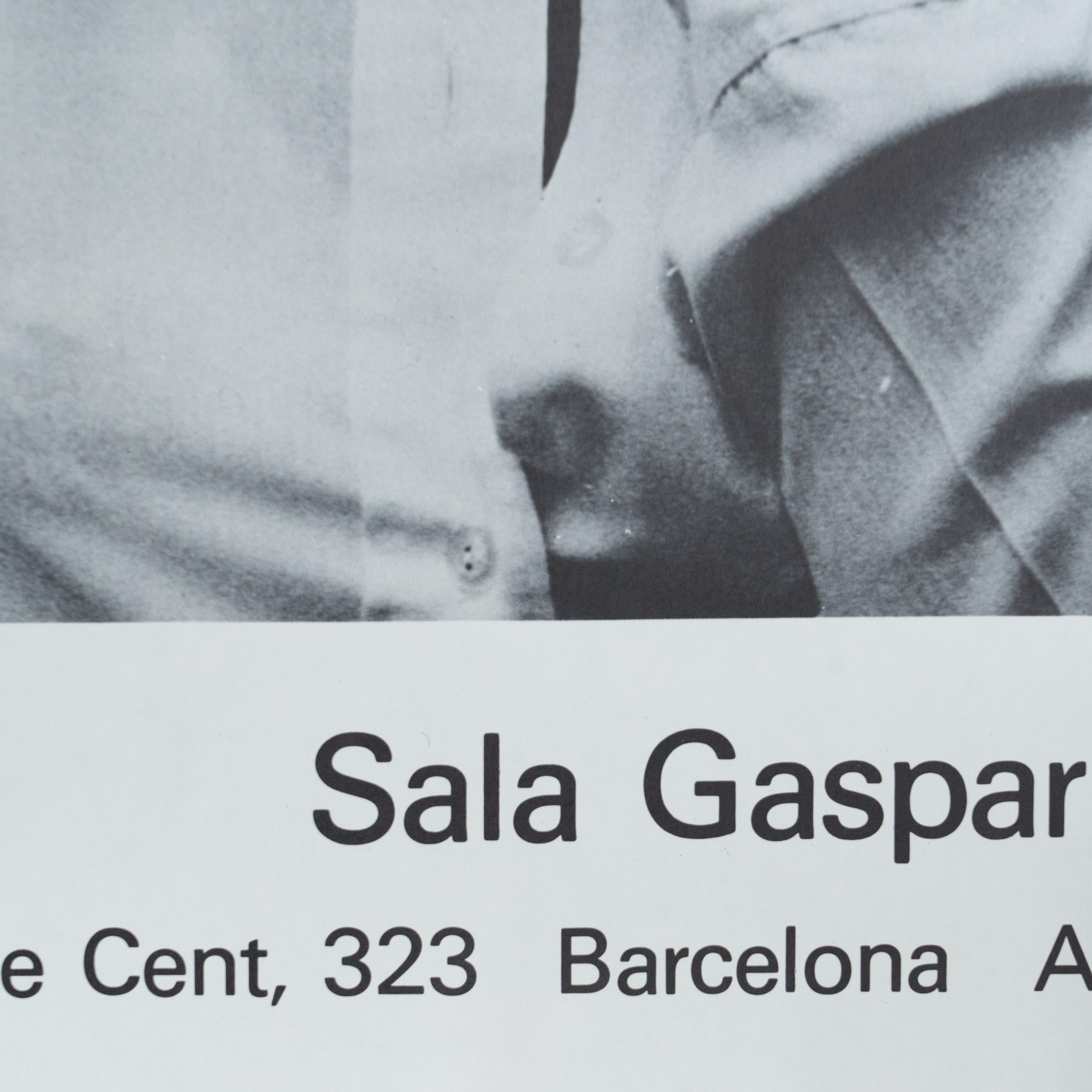 Original 1979 Exhibition Poster by María Simón For Sale 1