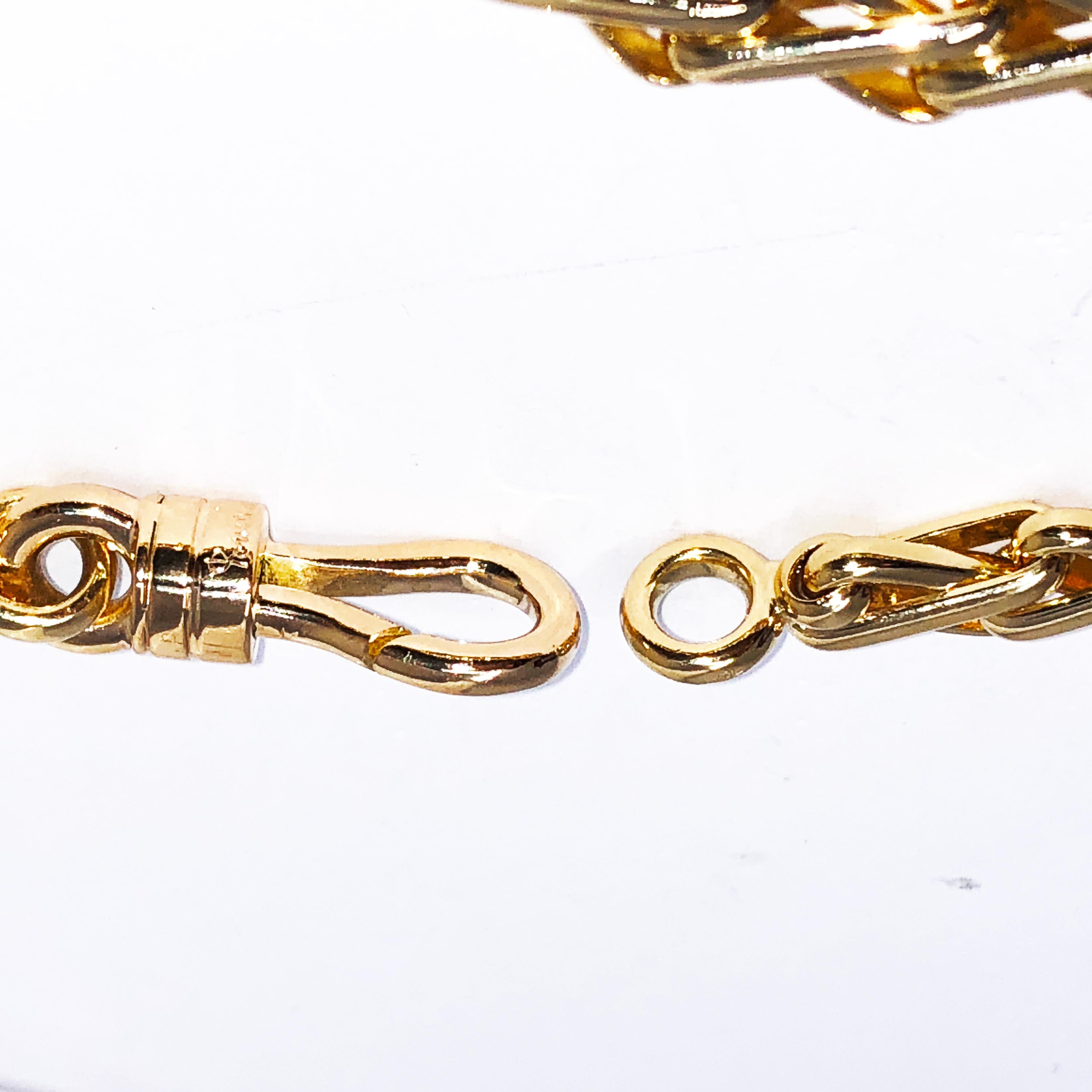 Women's or Men's Original 1980 One-of-a-Kind Pomellato 18K Solid Yellow Gold Long Chain Necklace