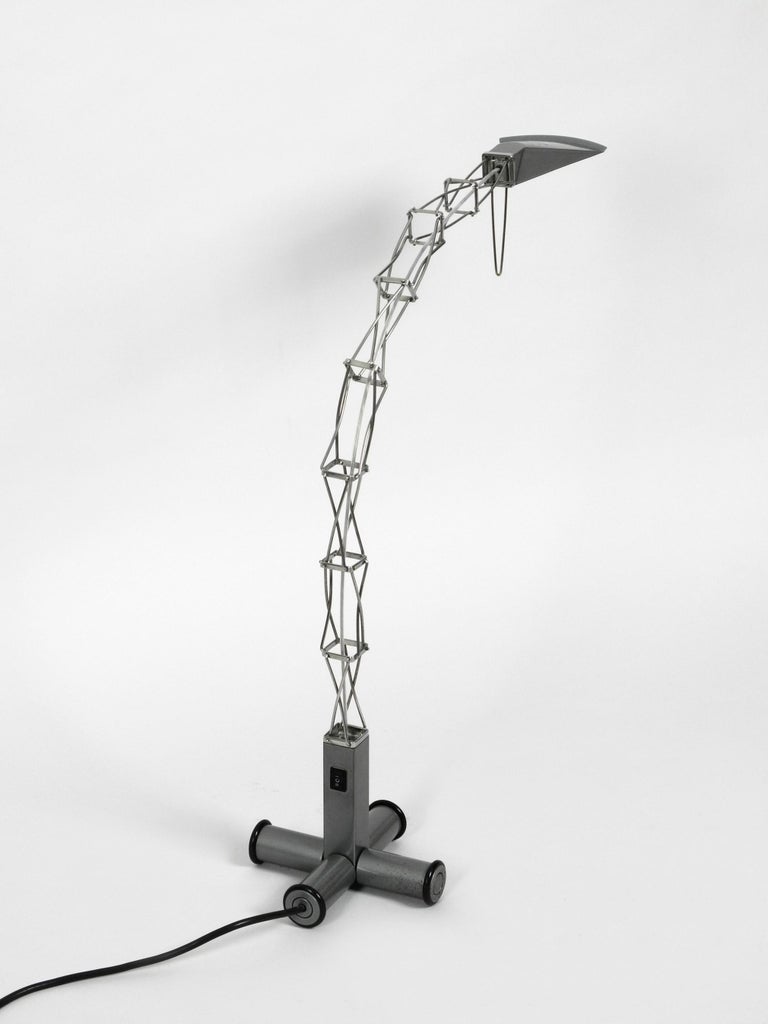 Original 1980s Halogen Table Lamp Model Multi X By Yaacov Kaufman For Lumina For Sale At 1stdibs