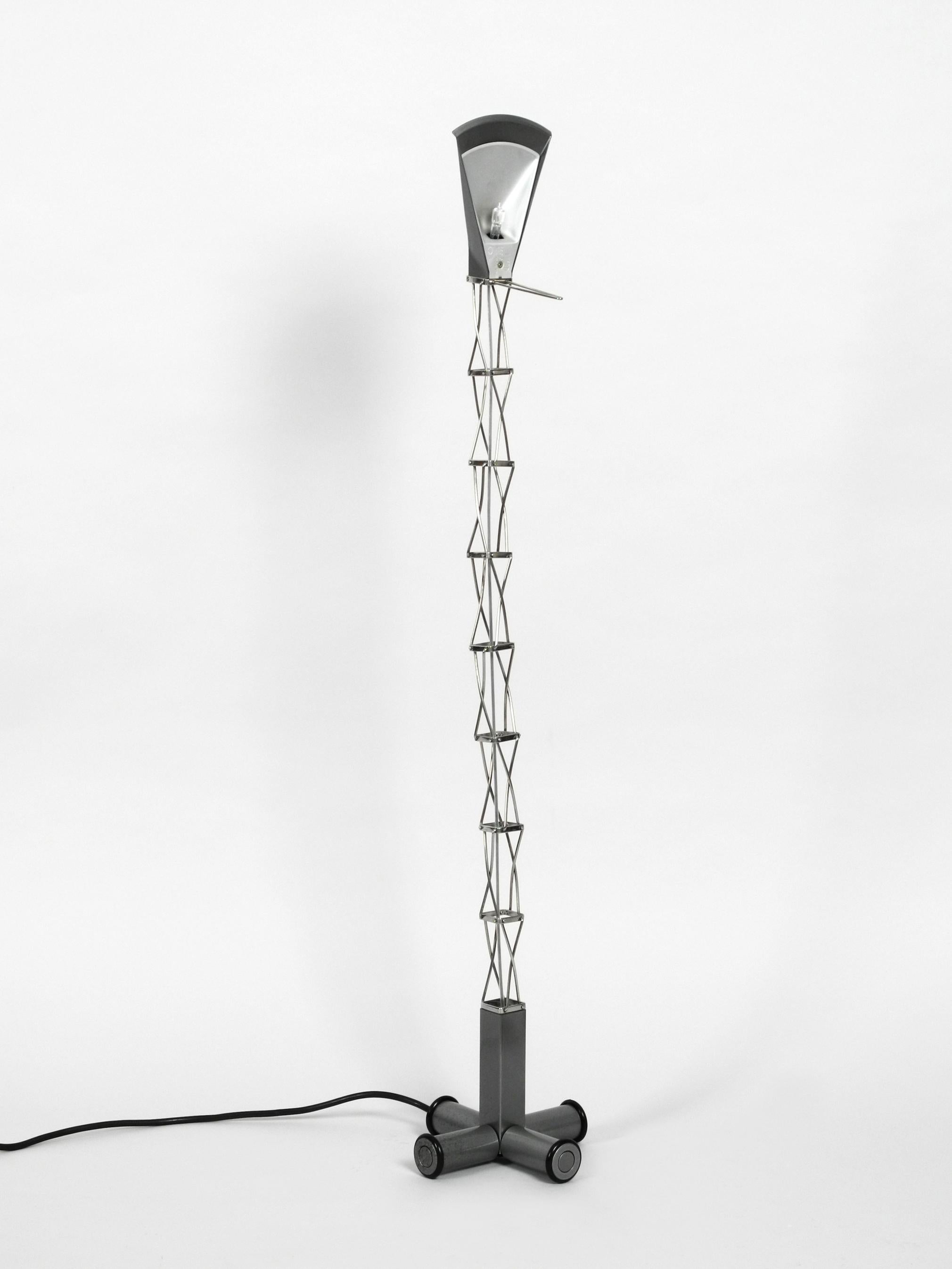 Italian Original 1980s Halogen Table Lamp Model Multi 