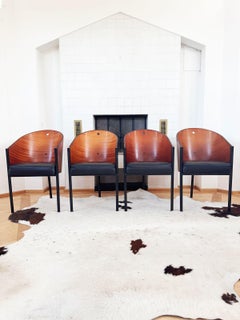 Original 1984 "Costes" Dining Chairs by Philippe Starck for Driade — Set of 4