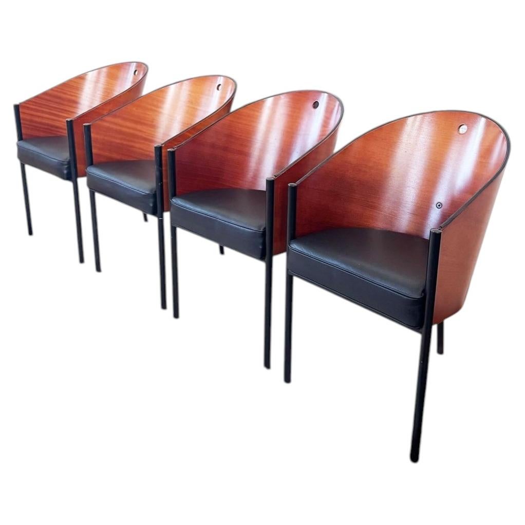 Original 1984 "Costes" Dining Chairs by Philippe Starck for Driade — Set of 4