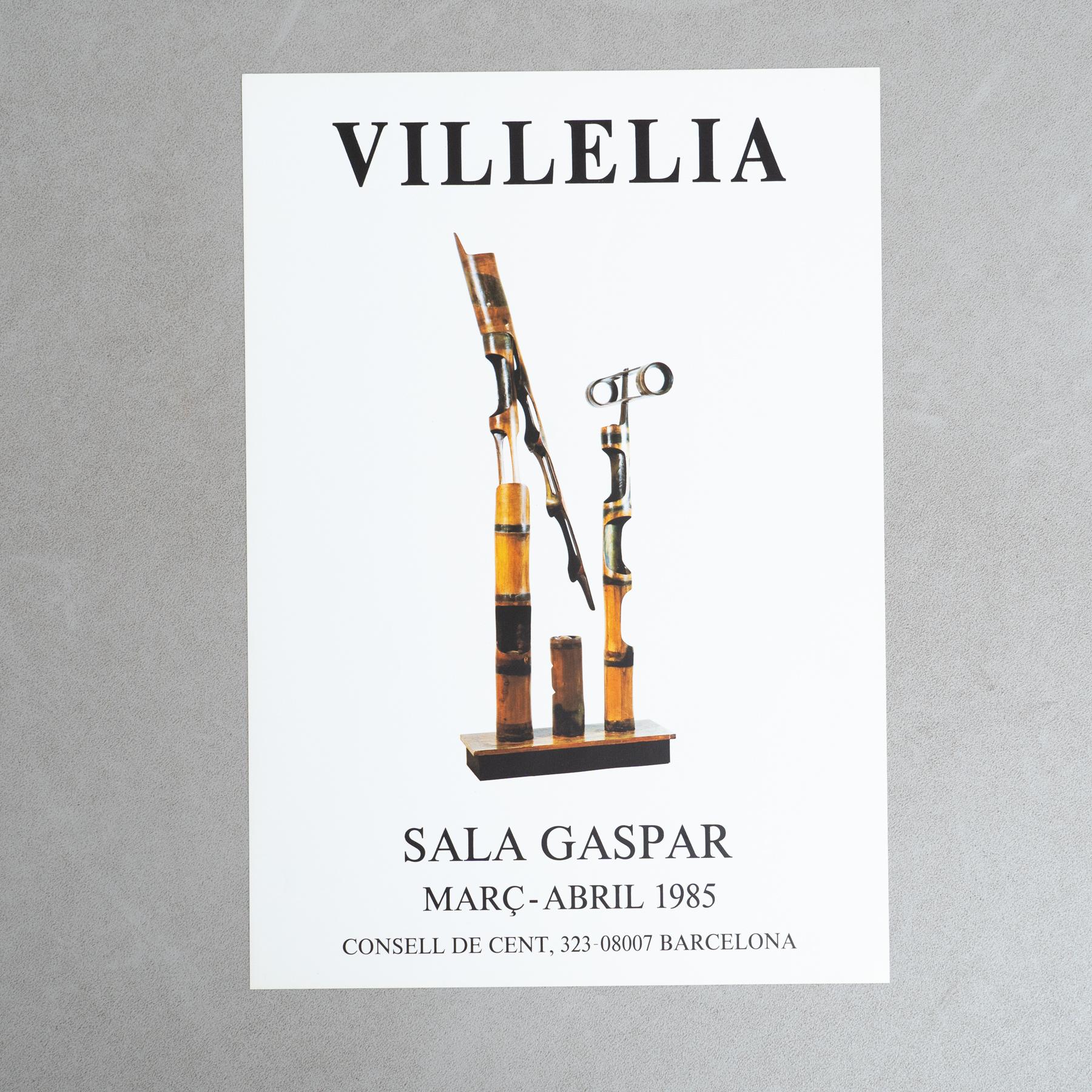 Affiche originale de l'exposition de 1985 de Moisès Villèlia - Sala Gaspar, Barcelone

Artistics : Moisès Villèlia

Exposition : Sala Gaspar, Barcelone

Année : 1985

Dimensions : 50 x 35 cm

Condit : Bon état vintage avec des marques et
