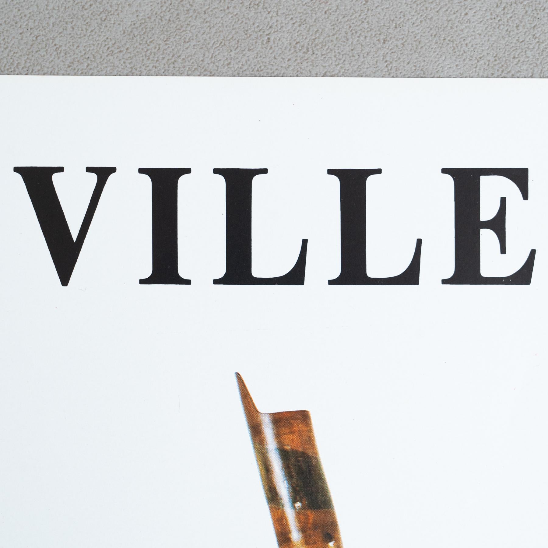 Papier Affiche originale de l'exposition de 1985 de Moisès Villèlia - Sala Gaspar, Barcelone en vente