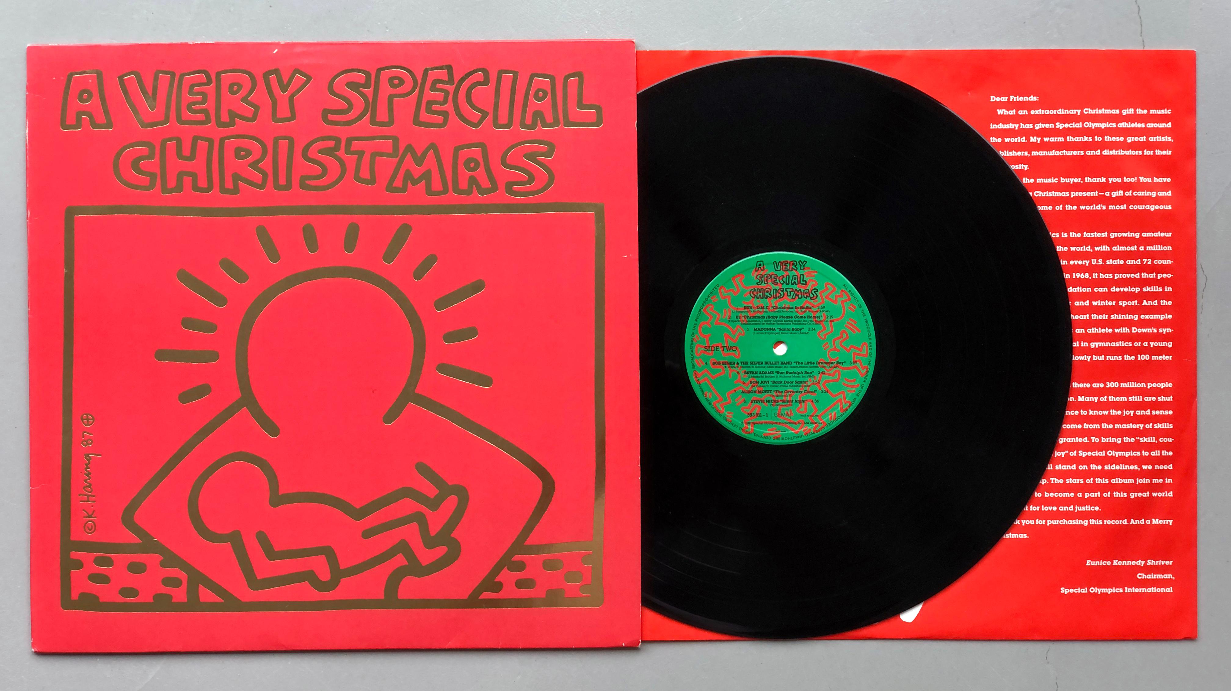 Un disque vinyle original de Noël très spécial de 1987 pressé pour la première fois  en vente 11