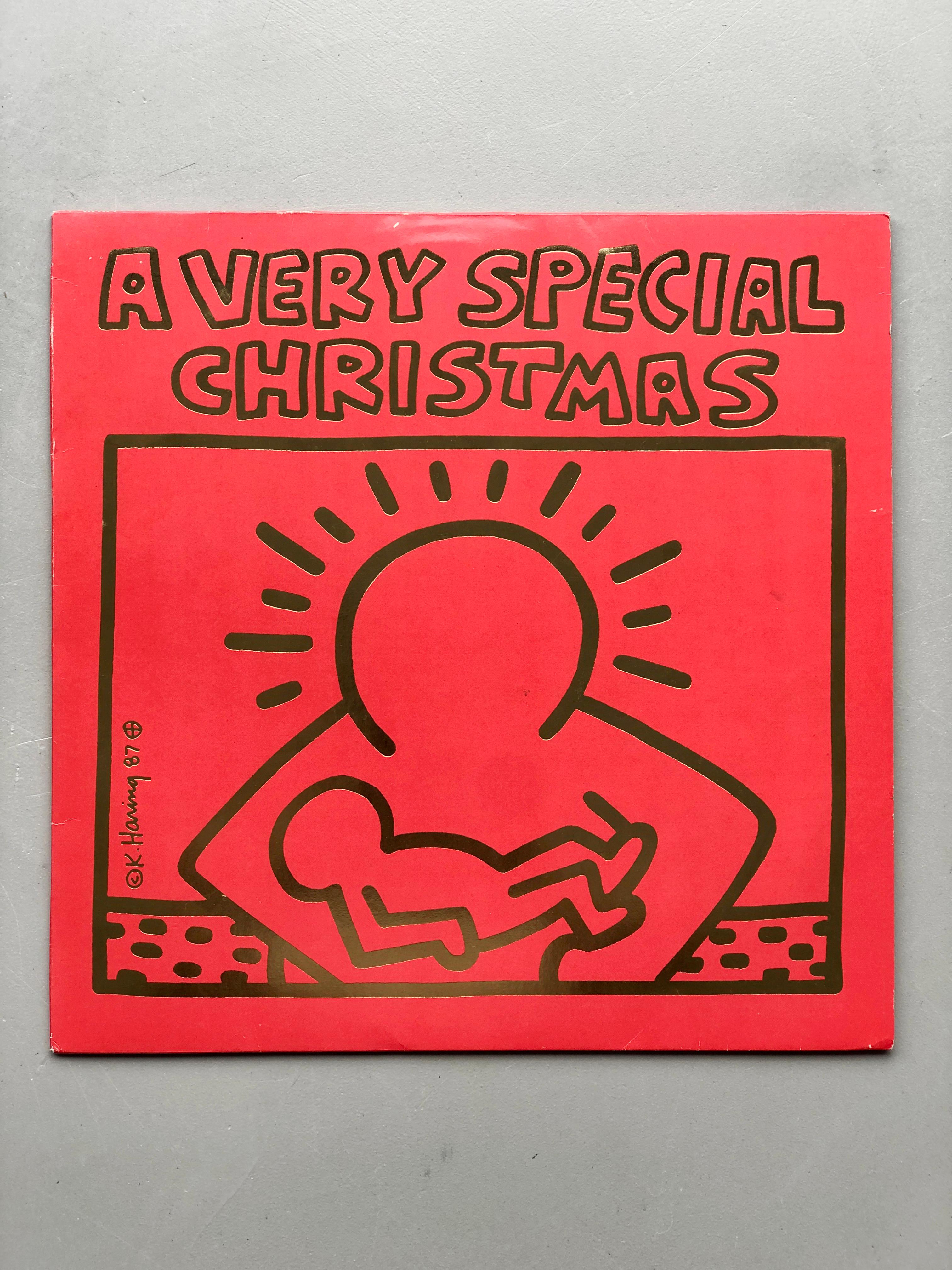 Moderne Un disque vinyle original de Noël très spécial de 1987 pressé pour la première fois  en vente