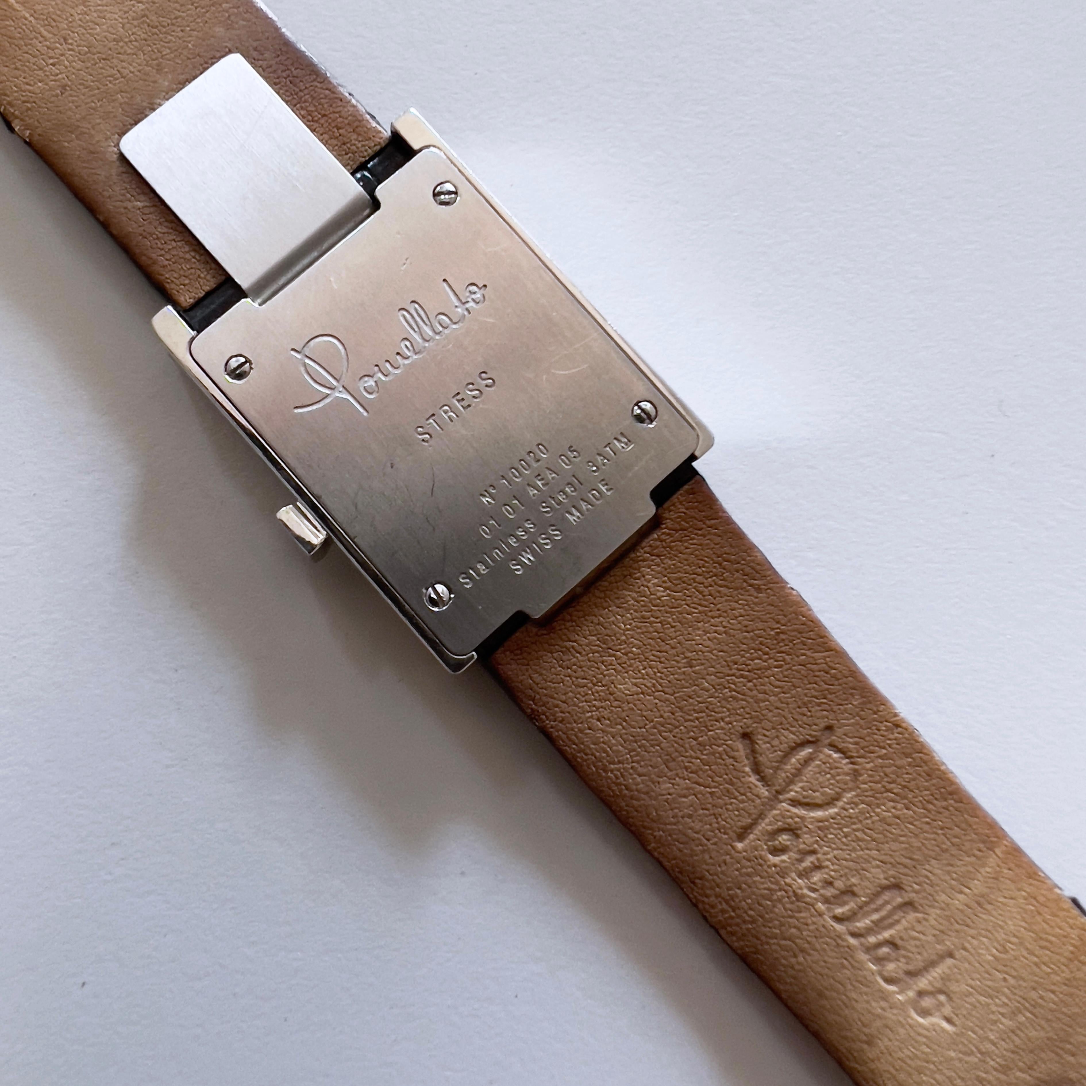SelfWinding-Uhr aus Edelstahl von Pomellato, Limitierte Auflage, 1997 für Damen oder Herren