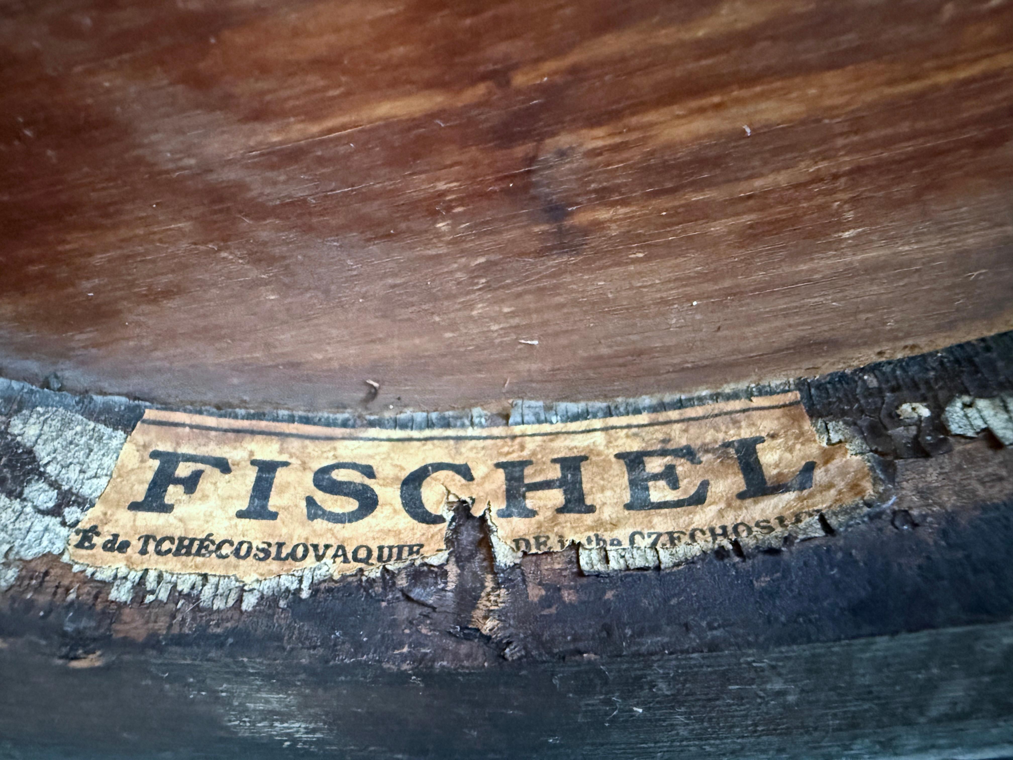 Original 19th century bentwood Childrens rocking chair by Fischel Czechoslovakia For Sale 5
