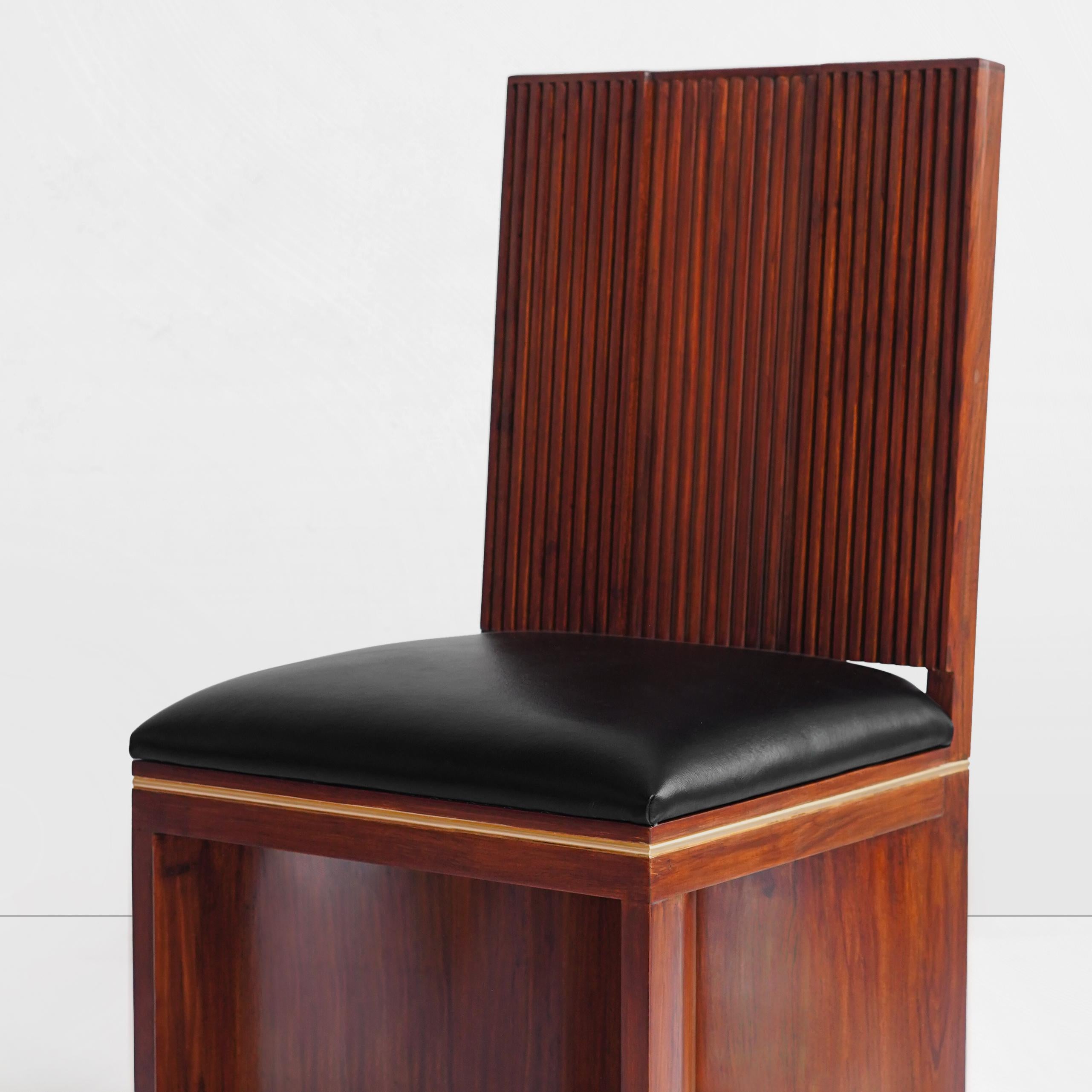 Contemporary original, art deco, bold, modern, dining chairs, occasional chairs - Vorago  For Sale
