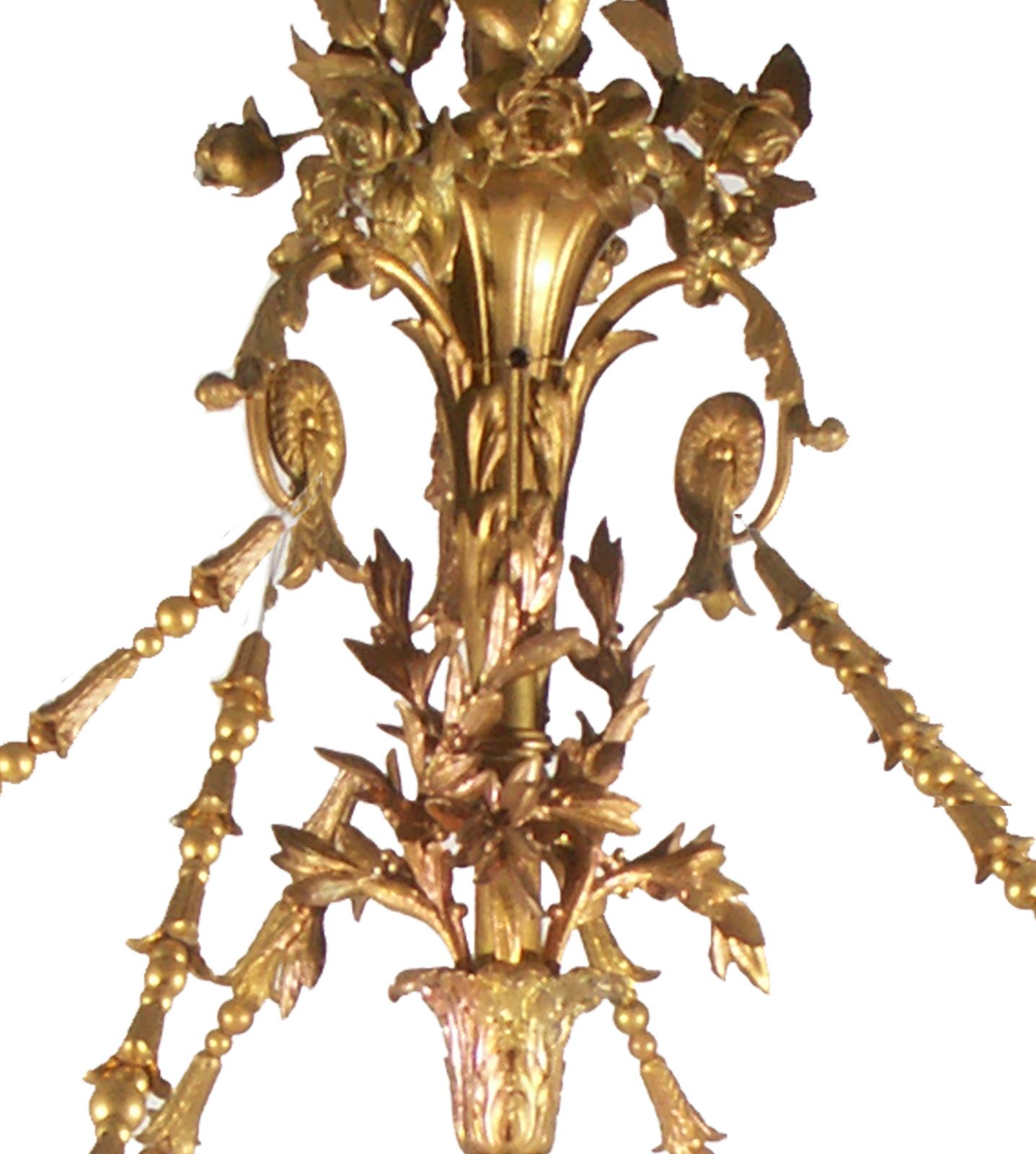 Original Siglo XIX Escultura de Bronce Iluminación Historicismo Araña Barroca en Bueno estado para la venta en Vienna, AT