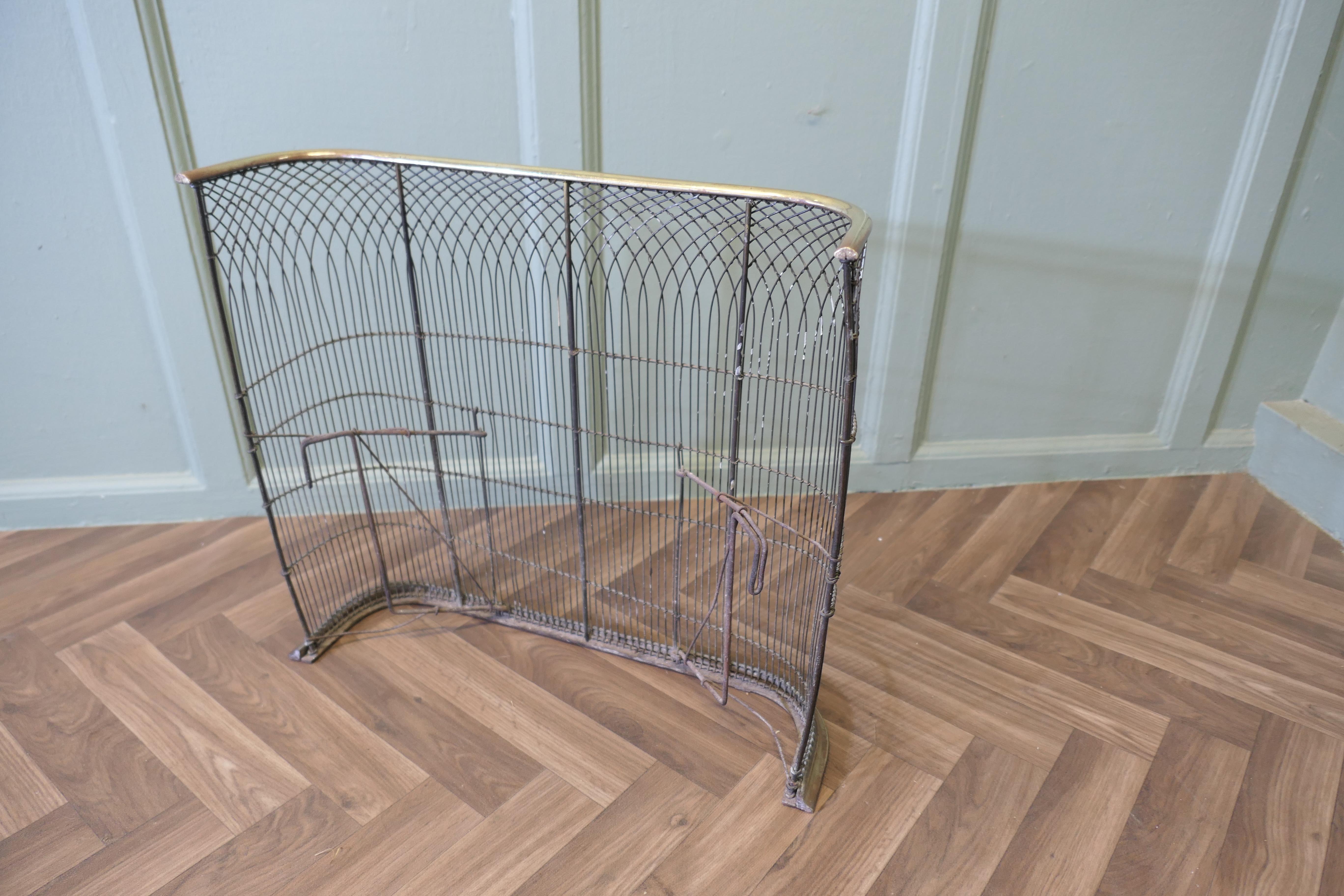 Original 19th Century Nursery Fire Guard This is an original Nursery Fire Guard For Sale 2