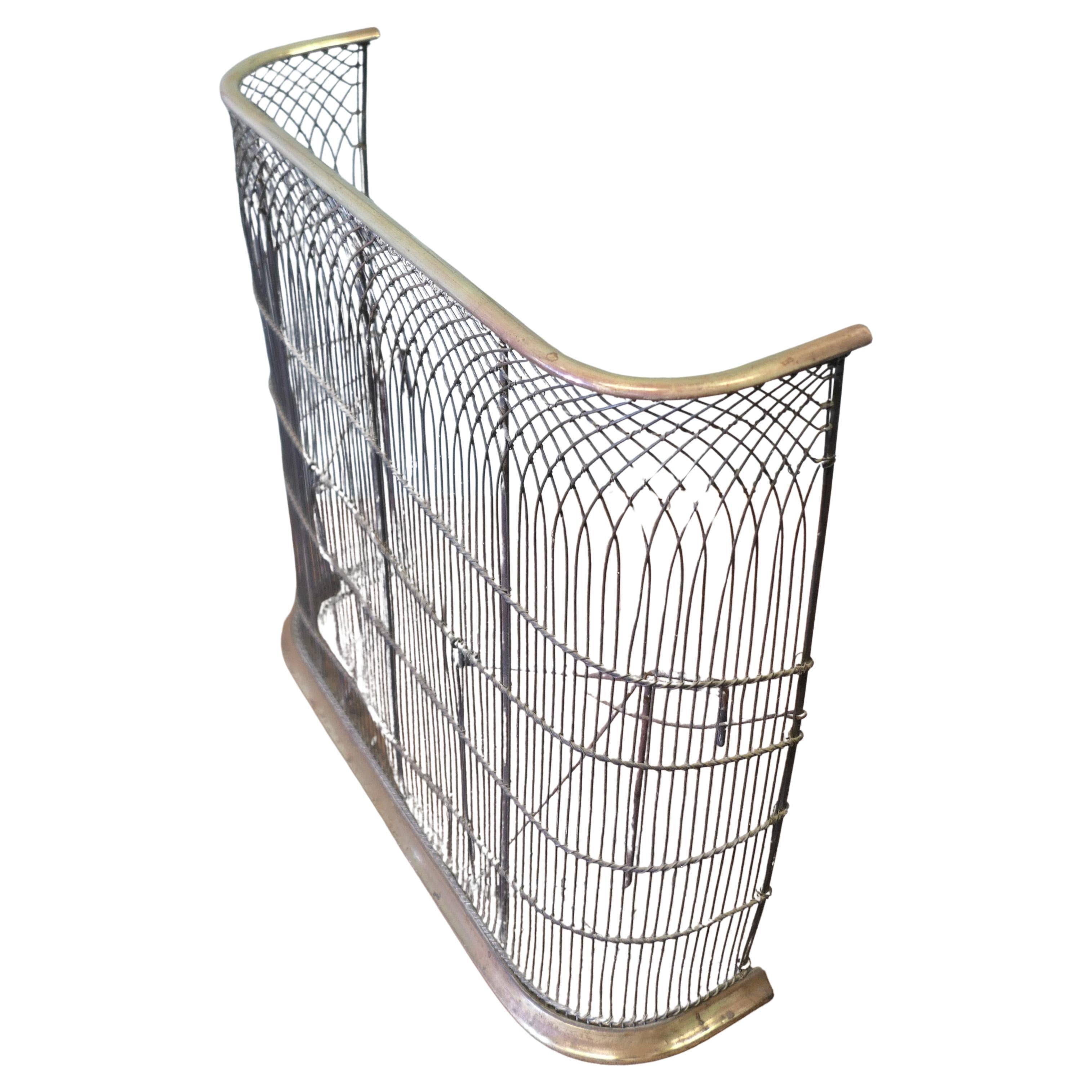 Original 19th Century Nursery Fire Guard This is an original Nursery Fire Guard For Sale