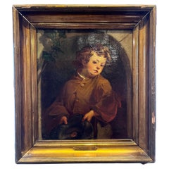 Original 19th Century  Oil Painting by Christian Schussele