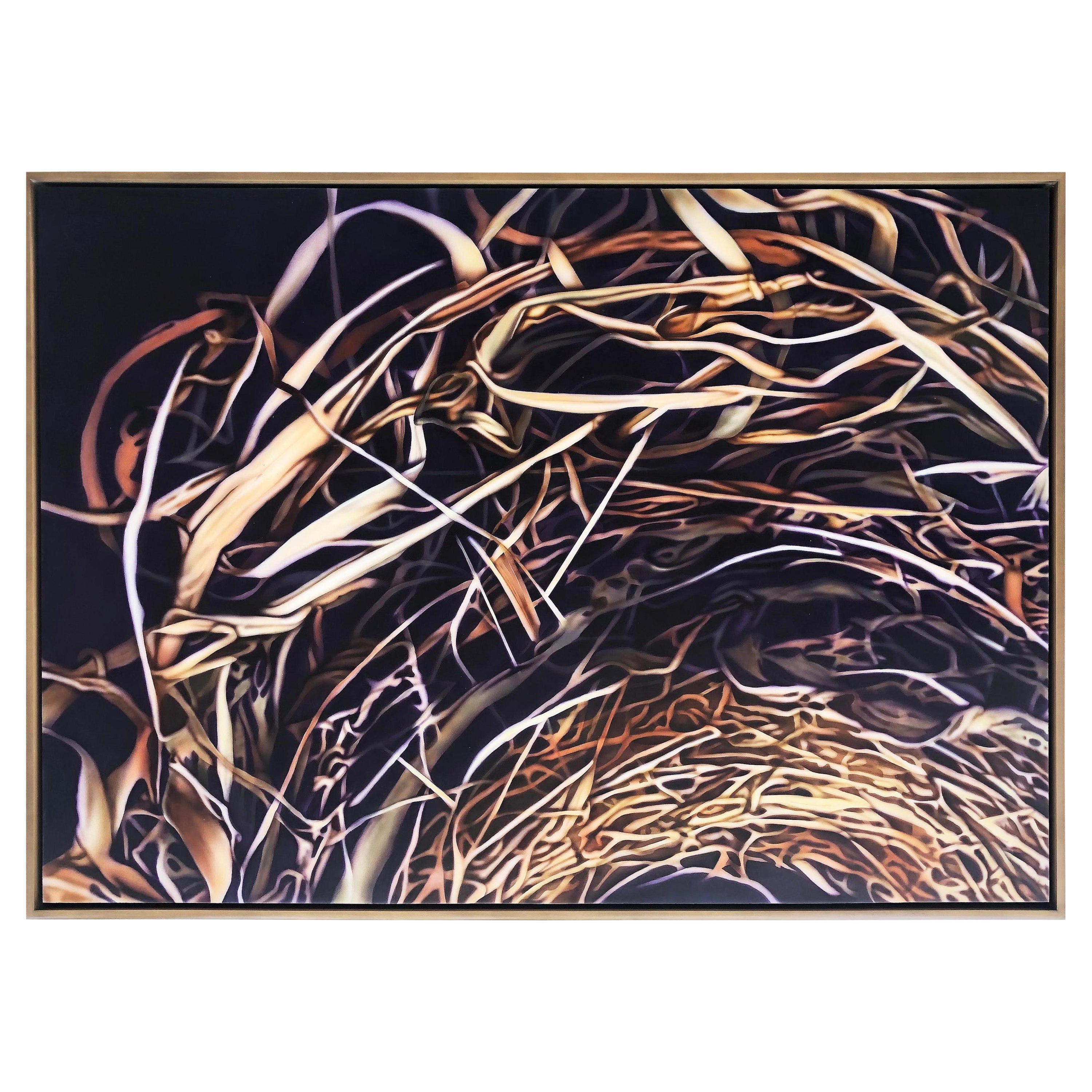 Pintura Abstracta Original 2012 de Carlo D'Alessio, Firmada en venta