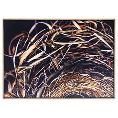 Original 2012 Abstract Painting by Carlo D'Alessio, Signed