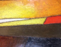 Pittura astratta originale del XX secolo di Christian Lagarde Demianoff