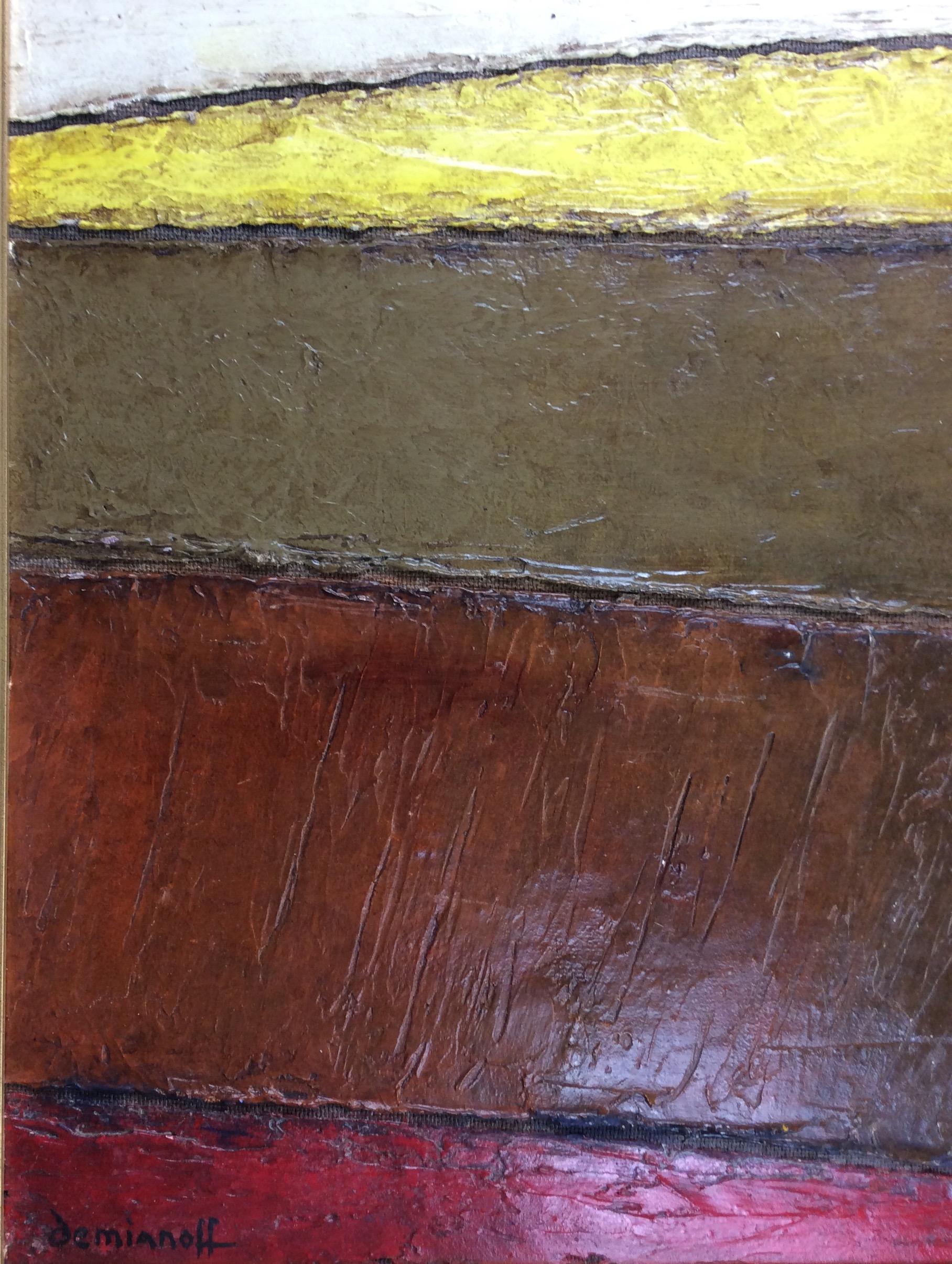 Pittura astratta originale del XX secolo di Christian Lagarde Demianoff in vendita 2