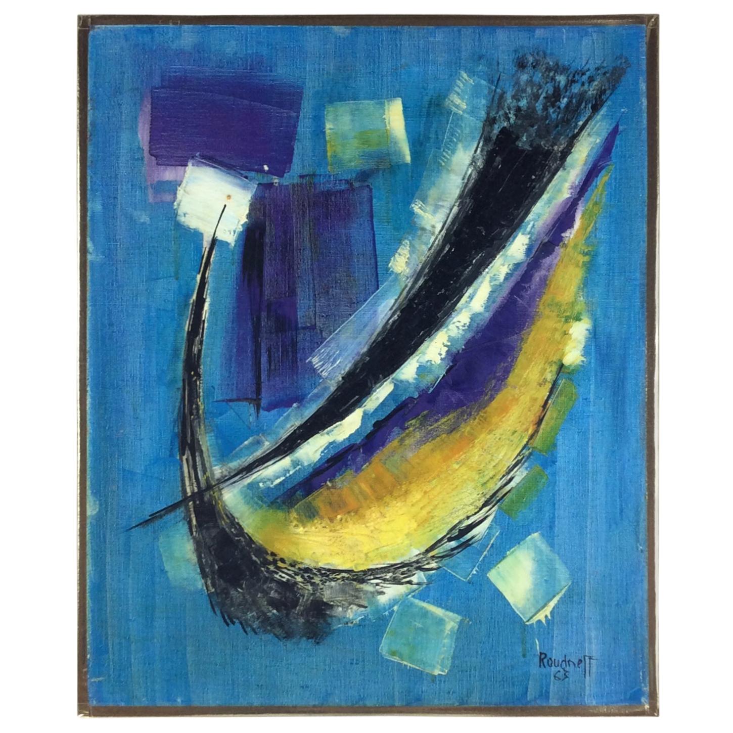 Thong Le Abstract Paintings - 9 For Sale at 1stDibs