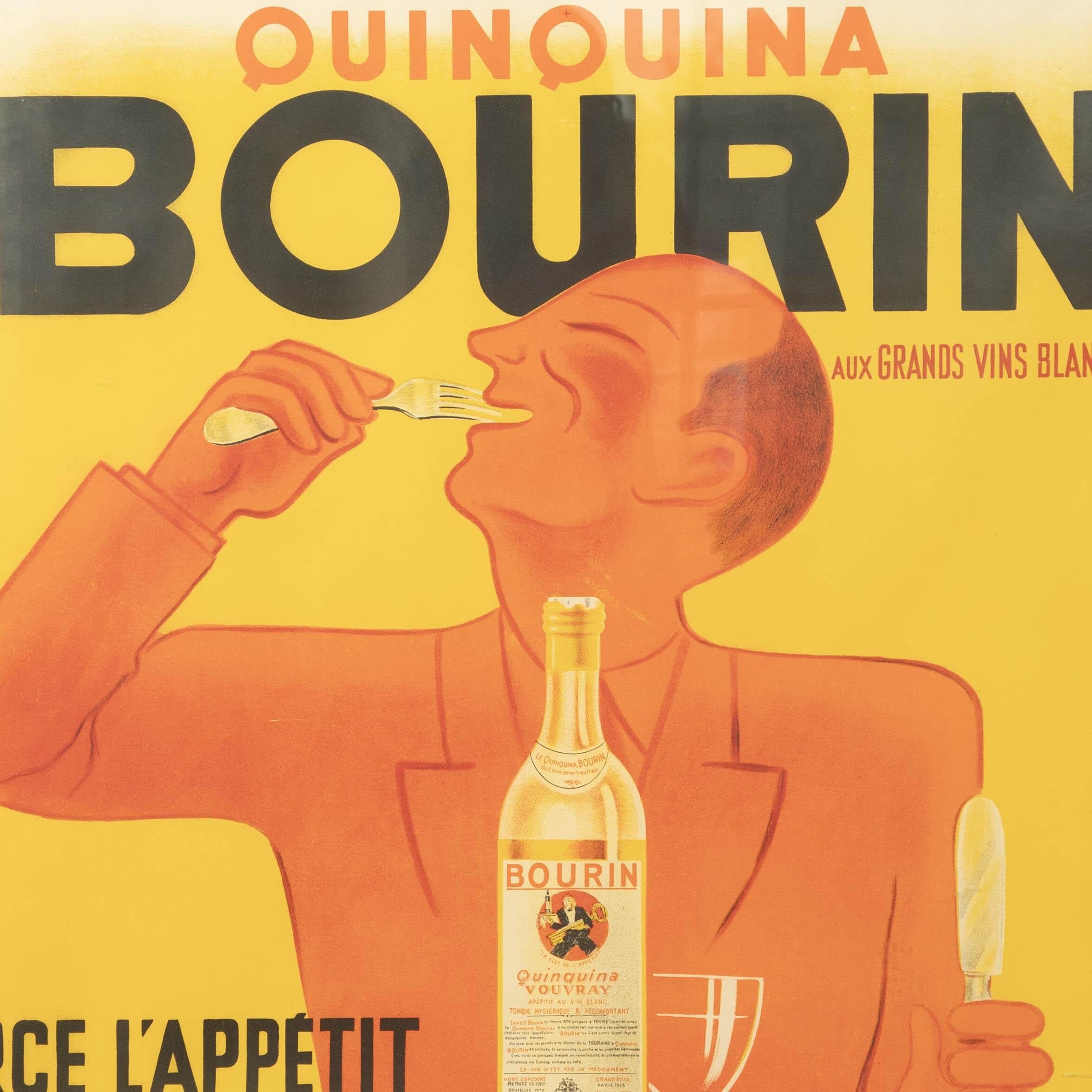 Paper Original 20th Century French Bourin Poster For Sale