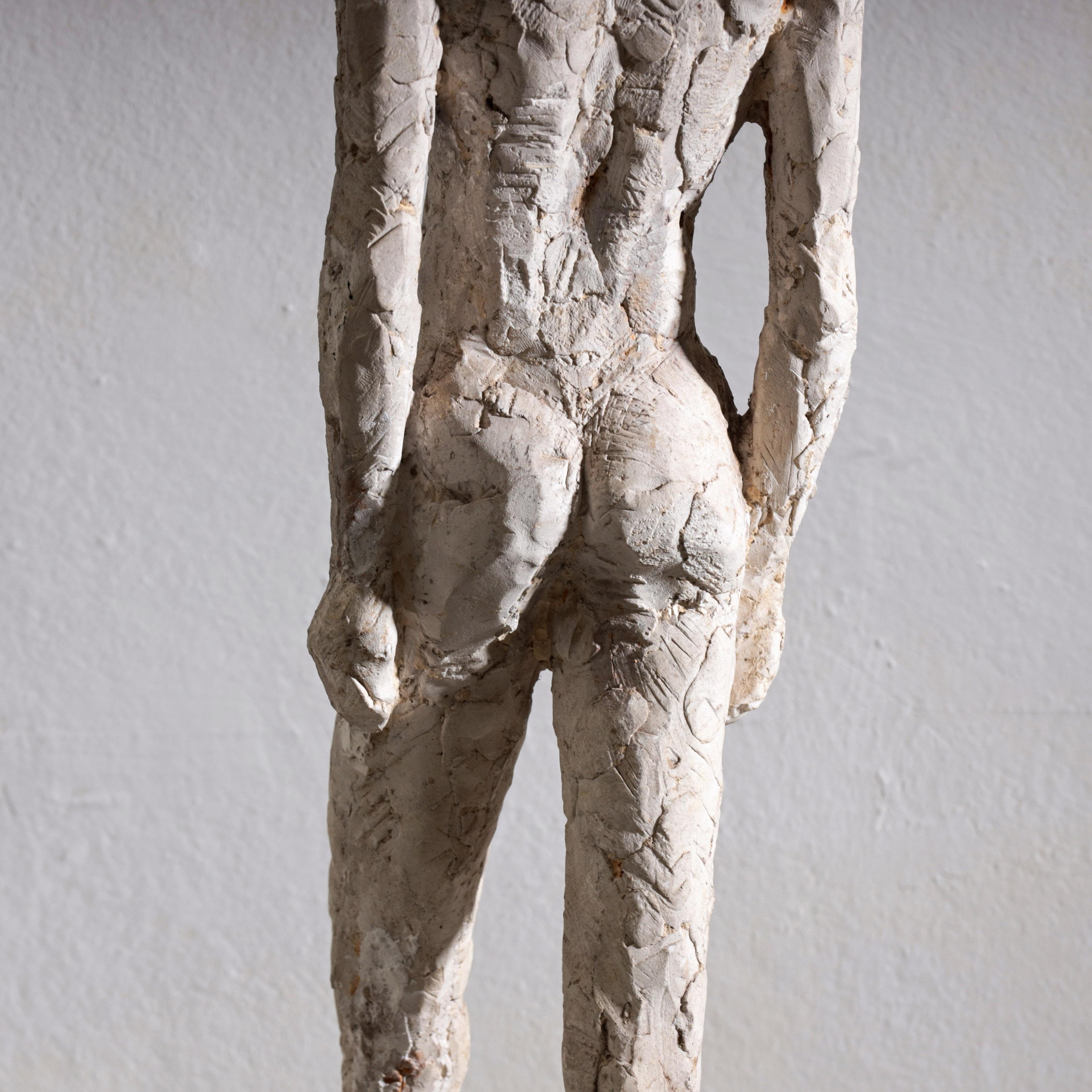 Nudo in gesso originale del XX secolo di Frank Van Der Loo (nato nel 1956) in vendita 5