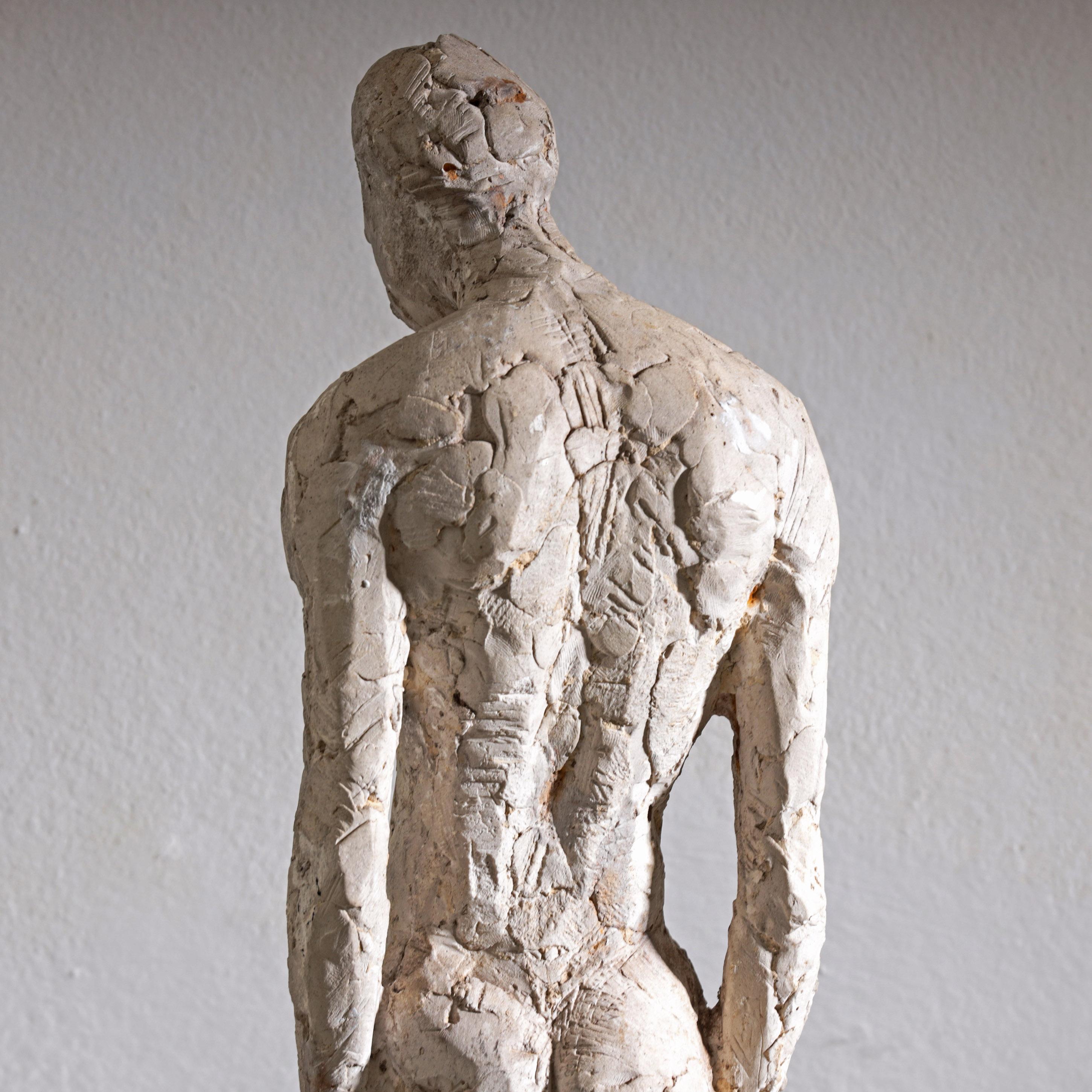 Nudo in gesso originale del XX secolo di Frank Van Der Loo (nato nel 1956) in vendita 6