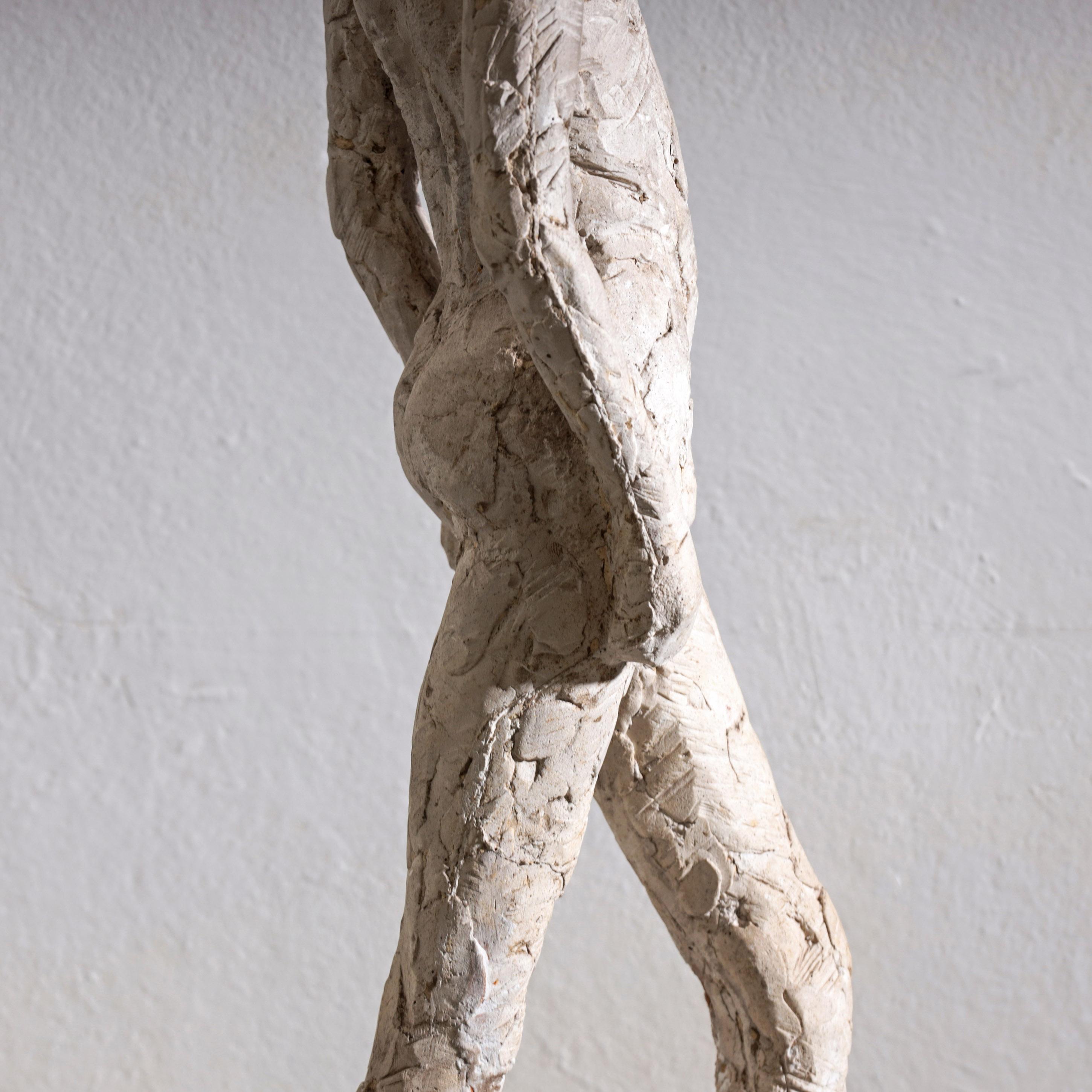 Nudo in gesso originale del XX secolo di Frank Van Der Loo (nato nel 1956) in vendita 10