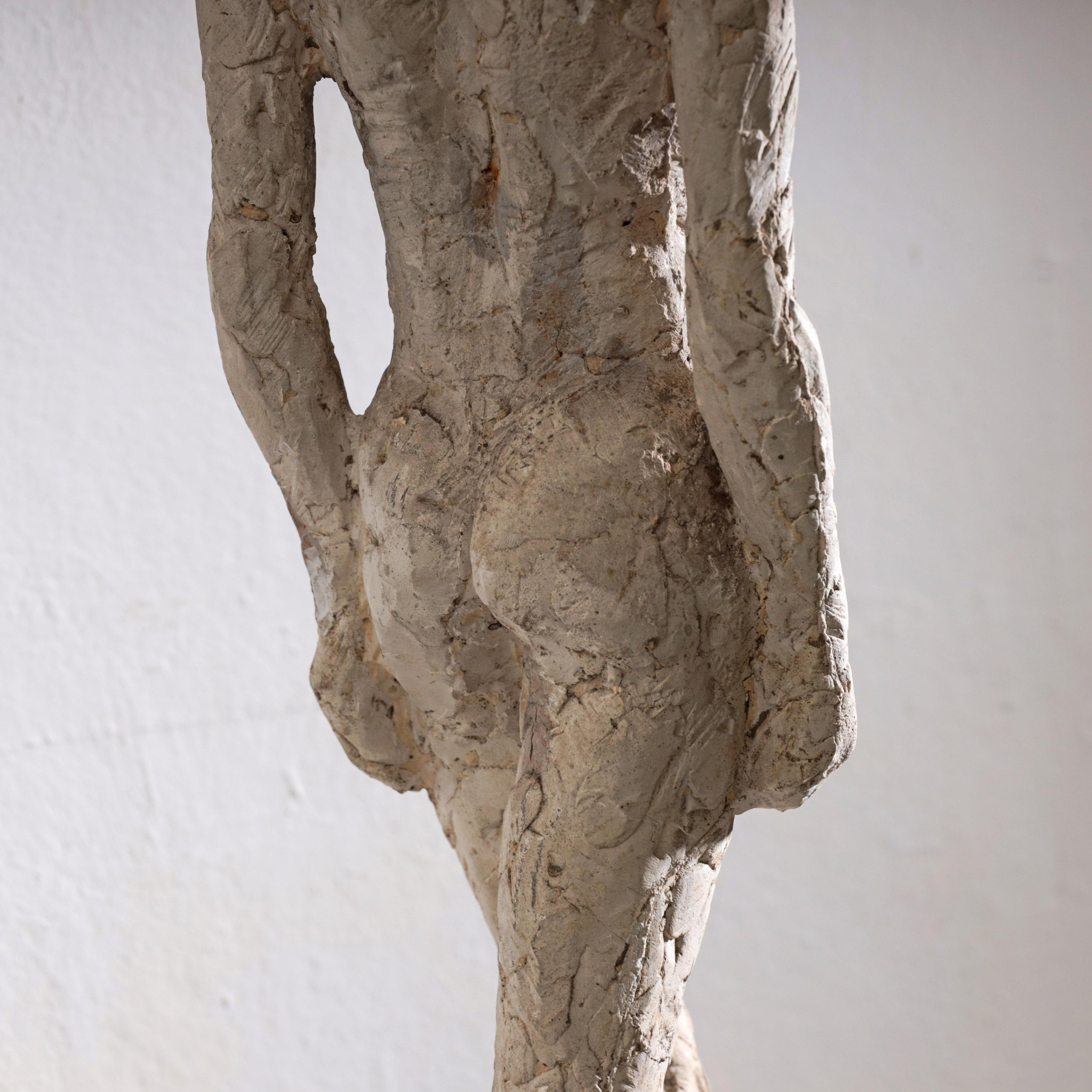 Nudo in gesso originale del XX secolo di Frank Van Der Loo (nato nel 1956) in vendita 11