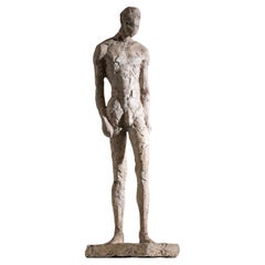 Original 20th Century Plaster Nude by Frank Van Der Loo (B.1956)