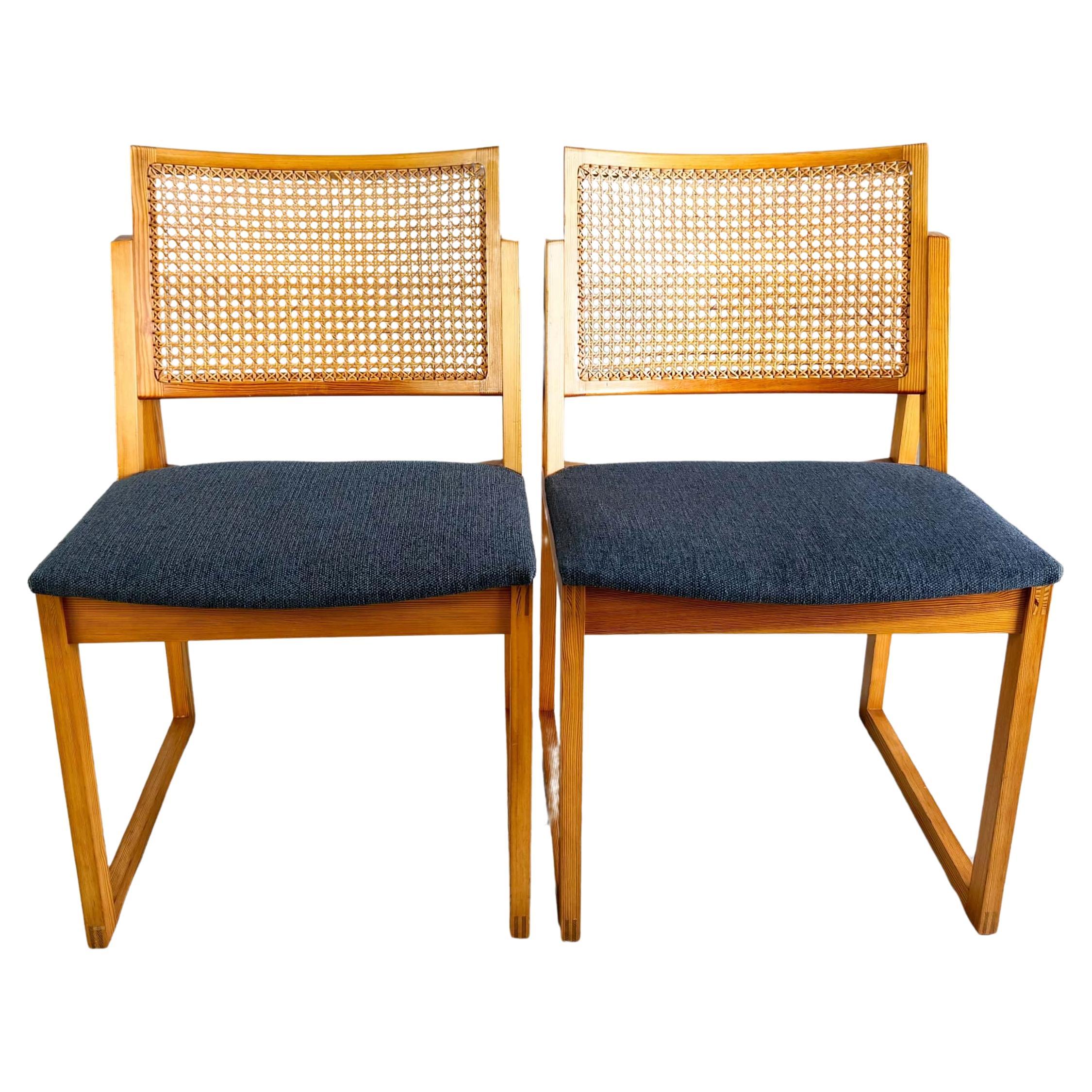 Original 2er Satz Kai Lyngfeldt Larsen Stuhl Midcentury Søborg 526 im Angebot