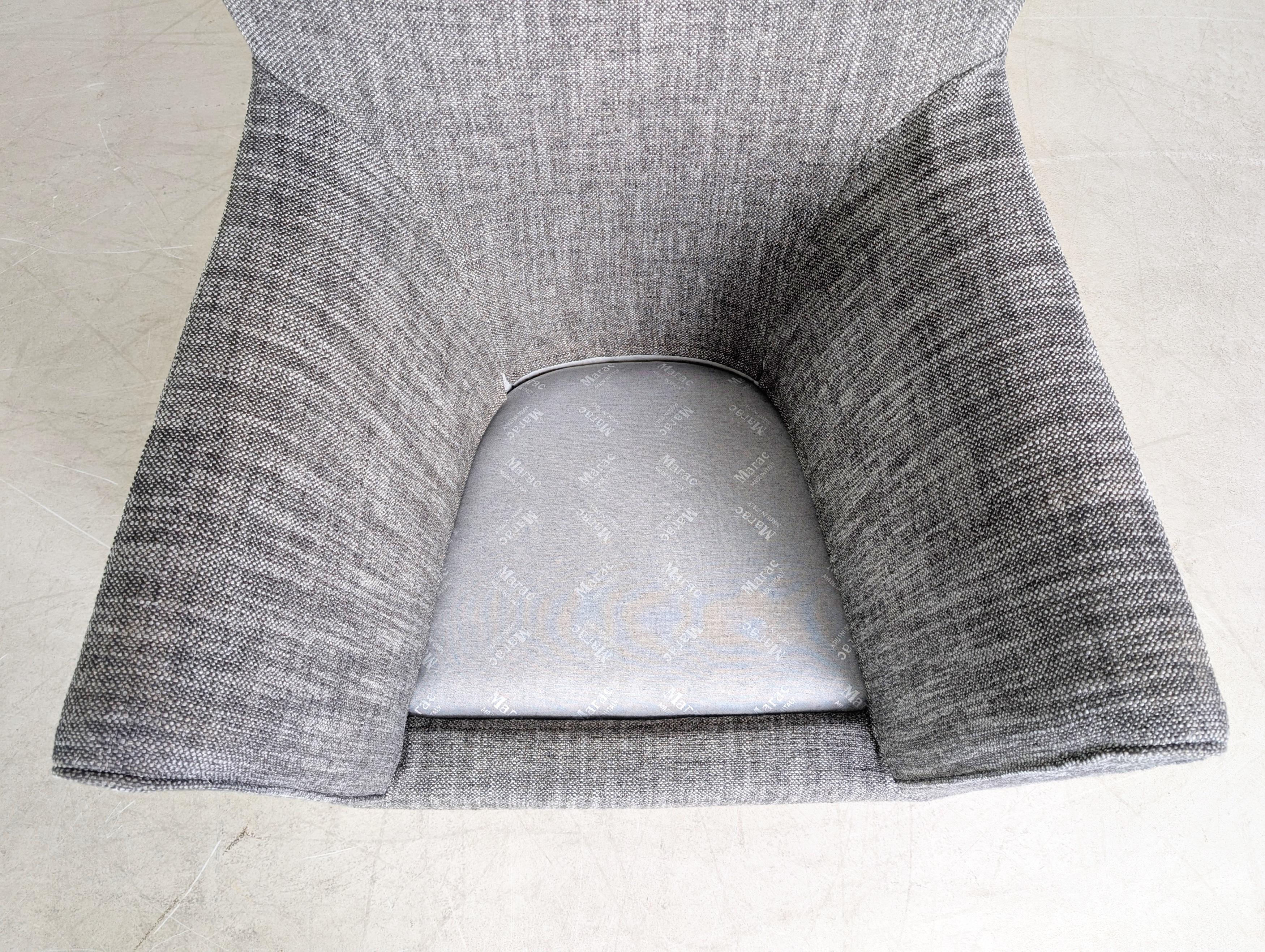 Original 2er Set Marac Morgana Sessel Armlehnstuhl Design Italien en venta 3