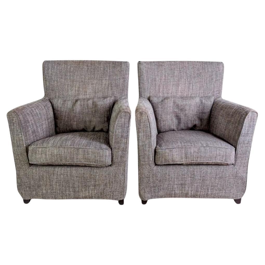 Original 2er Set Marac Morgana Sessel Armlehnstuhl Design Italien en venta