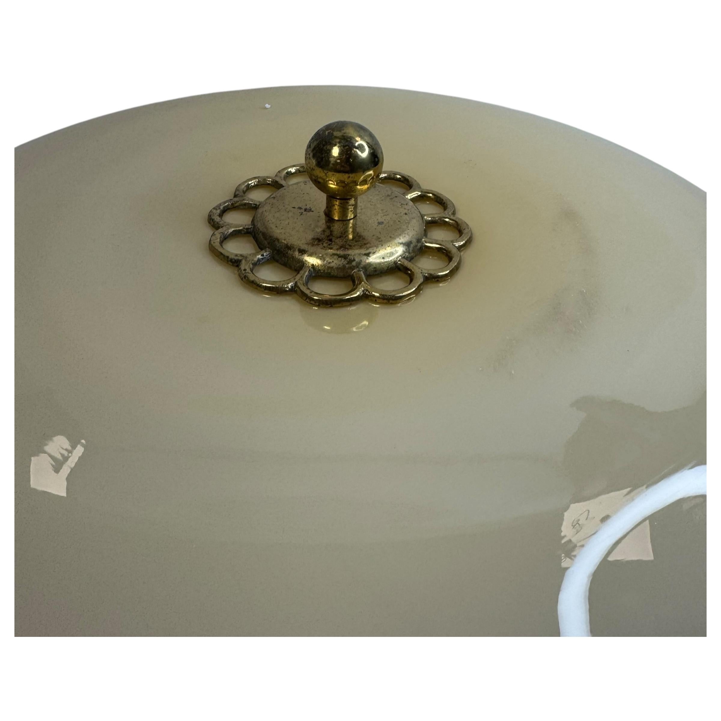 originale 3 luci tedesche Art Deco Flush Mount, anni '20 o più vecchi in vendita 4
