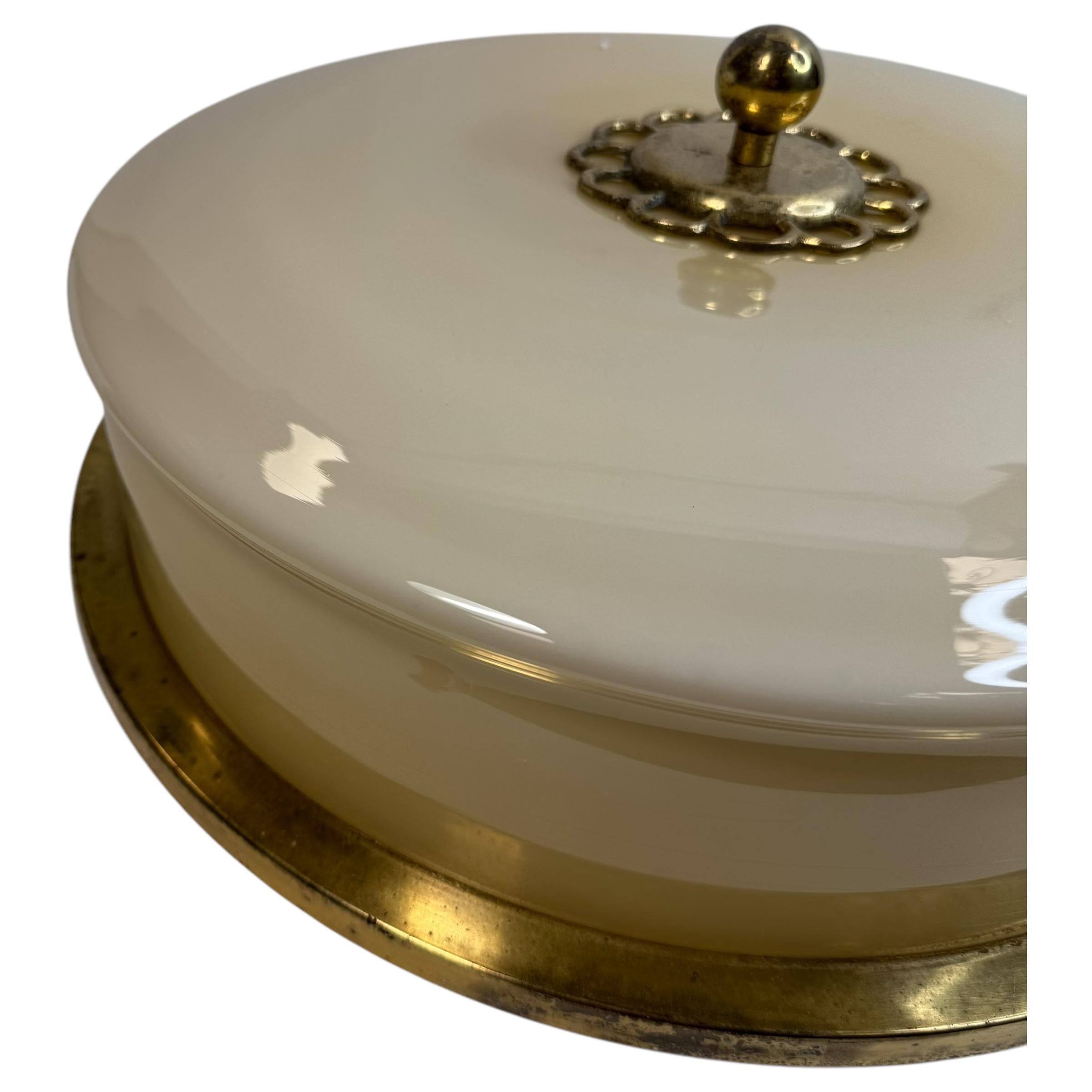originale 3 luci tedesche Art Deco Flush Mount, anni '20 o più vecchi in vendita 6