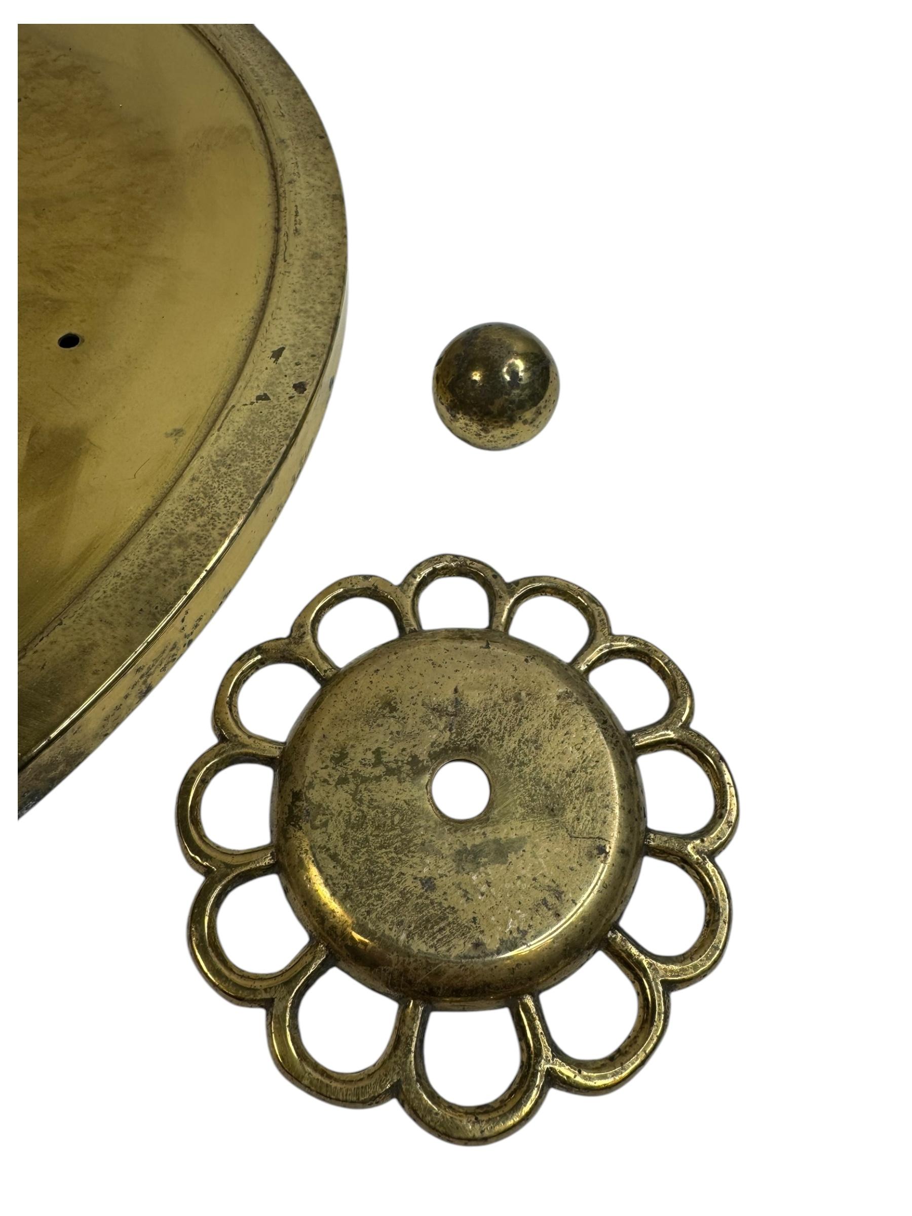 originale 3 luci tedesche Art Deco Flush Mount, anni '20 o più vecchi in vendita 9
