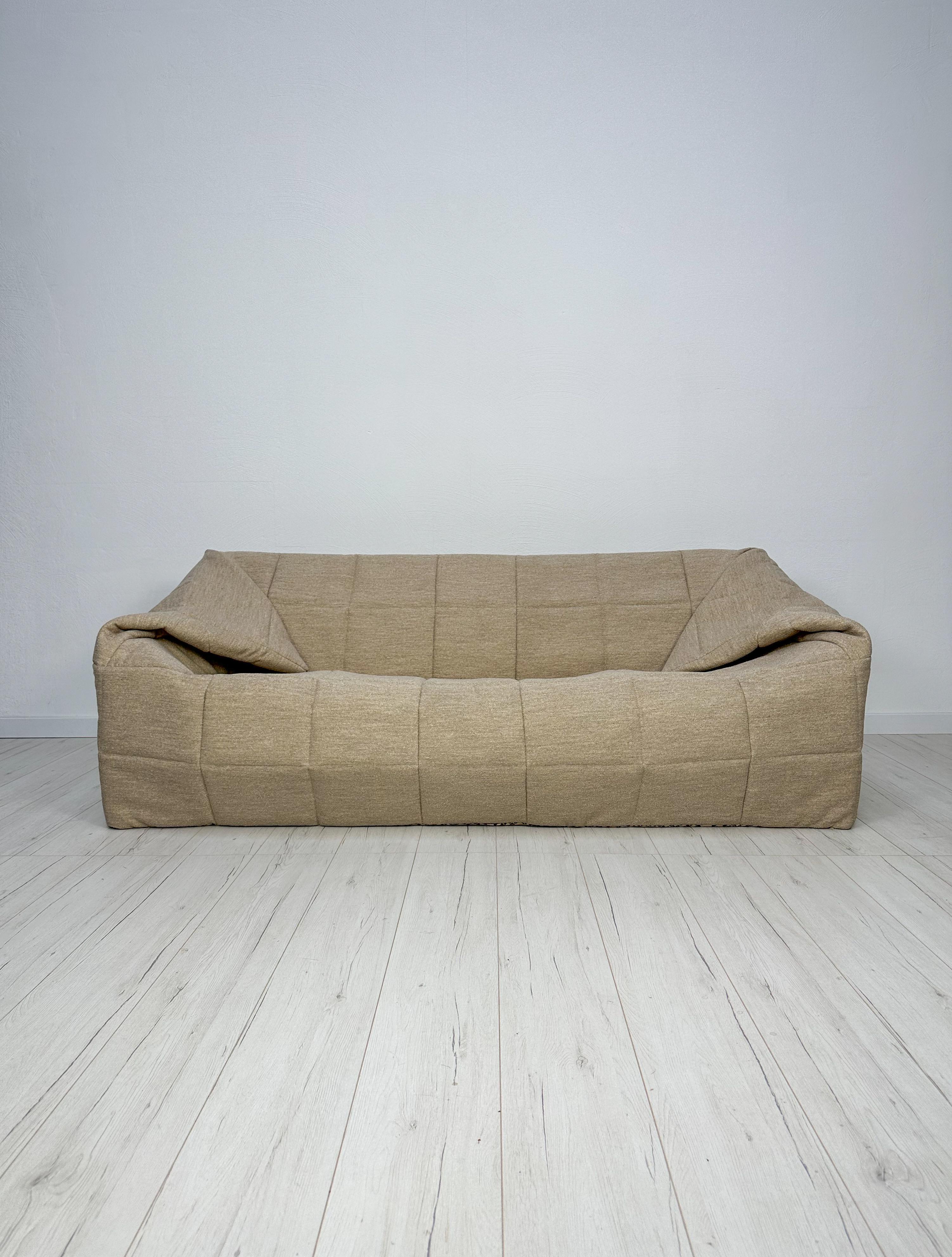 Rare original designer 3-seater sofa model 