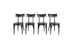 Original 4er Set Gebrüder Thonet Stuhl Vienna Hermann Czech