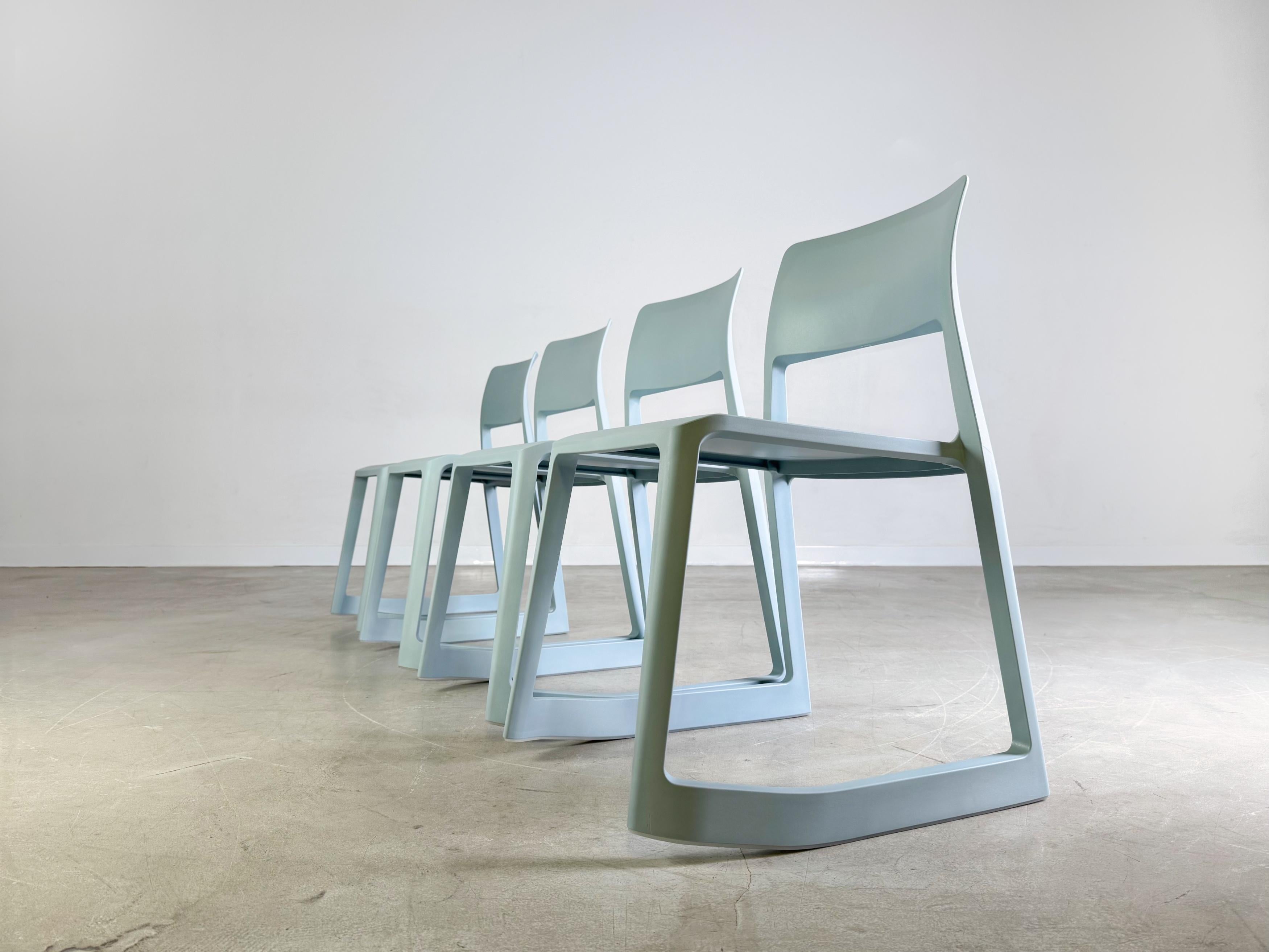 Original 4er Set Vitra Tip Ton Stuhl Edward Barber Jay Osgerby In Excellent Condition For Sale In Berlin, DE
