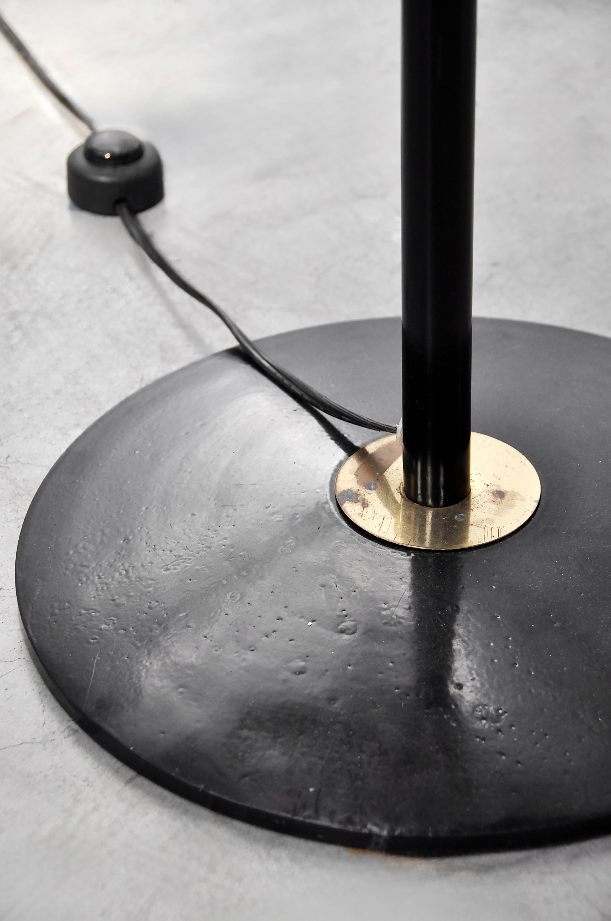 Original 50's Italian Tricolor Counterweight “Diabolo” Floor Lamp For Sale 5